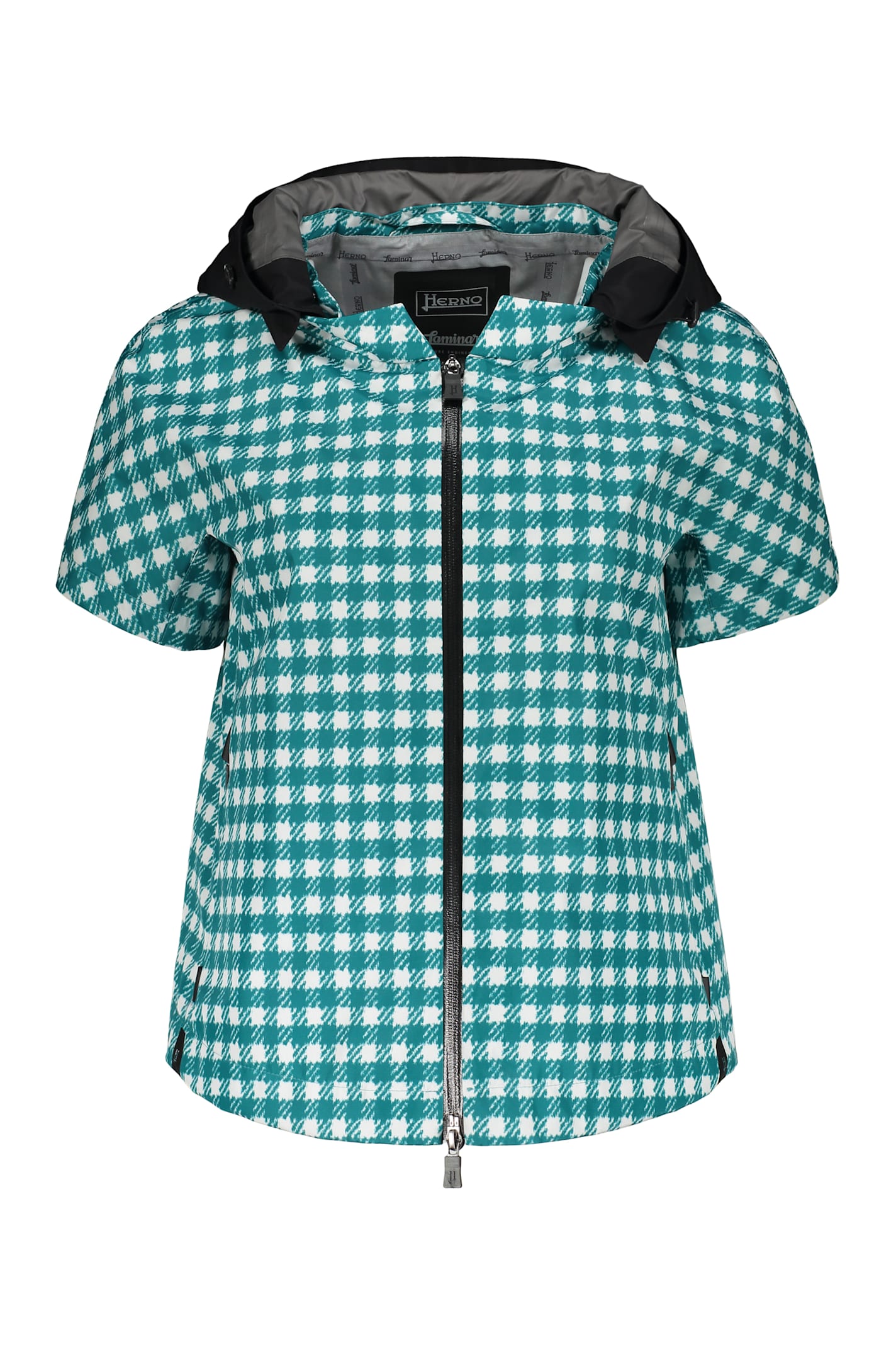 Herno Technical Fabric Hooded Jacket