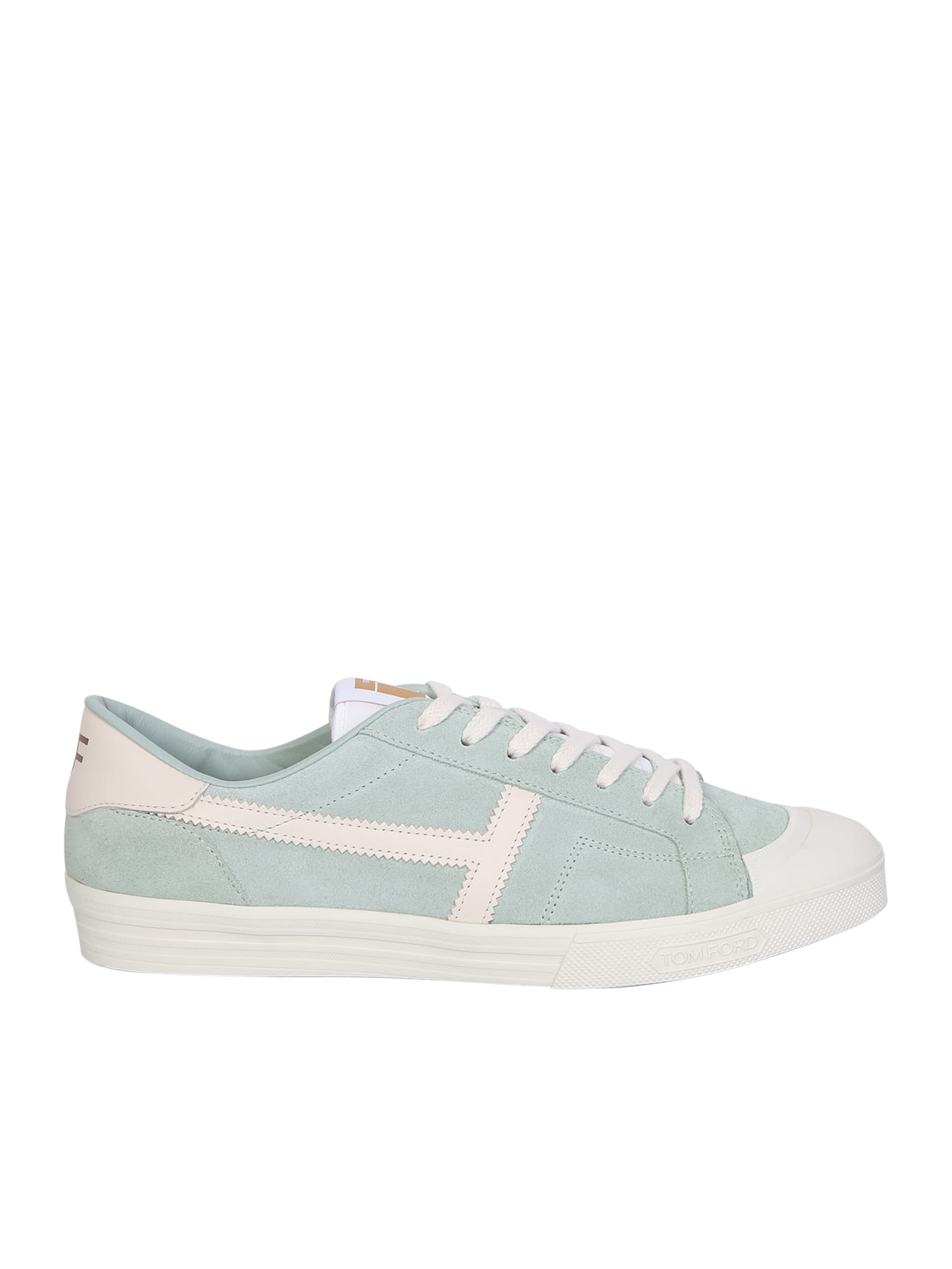 Shop Tom Ford Warwick Low-top Sneakers In Green