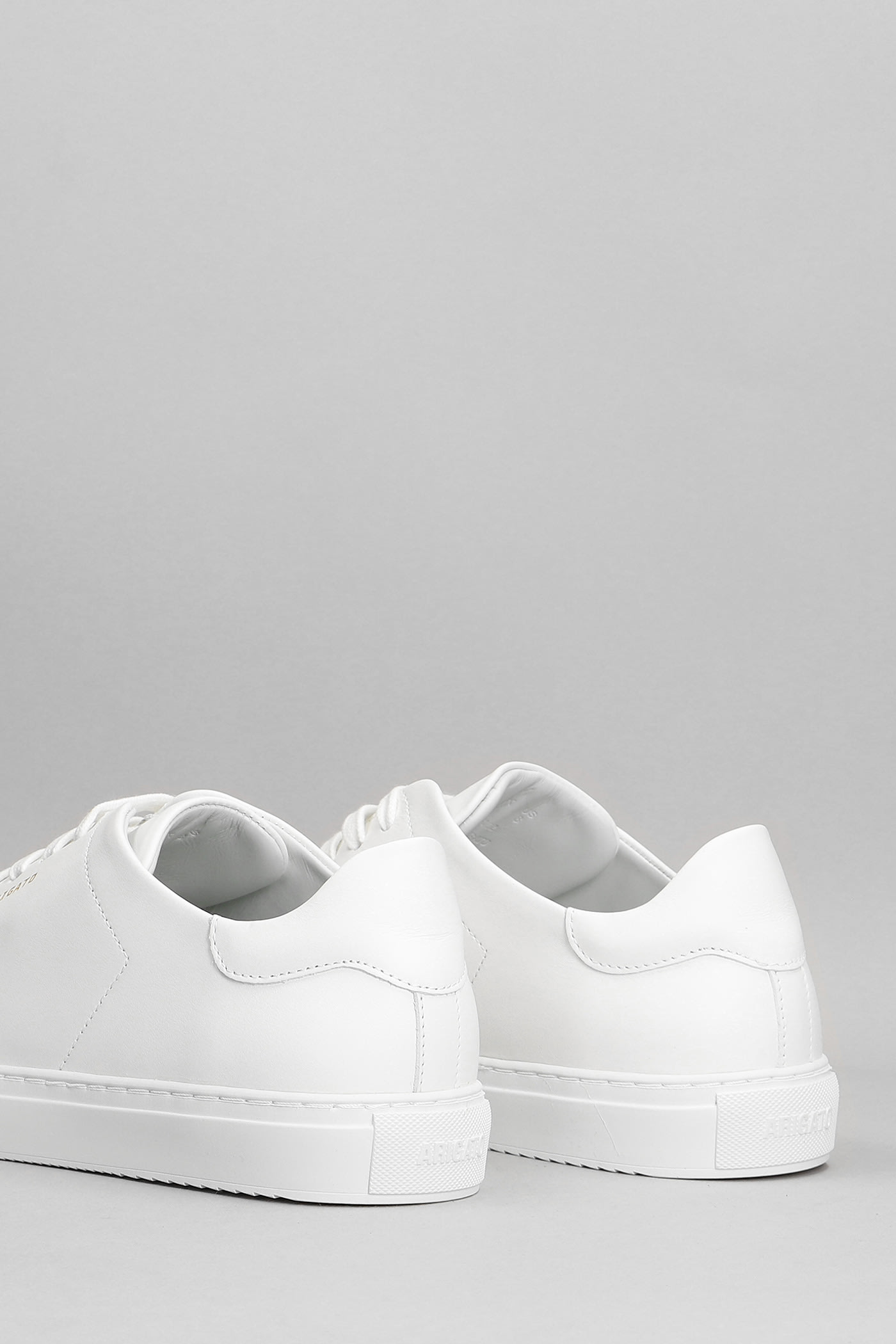 Shop Axel Arigato Clean 90 Sneakers In White Leather In Bianco