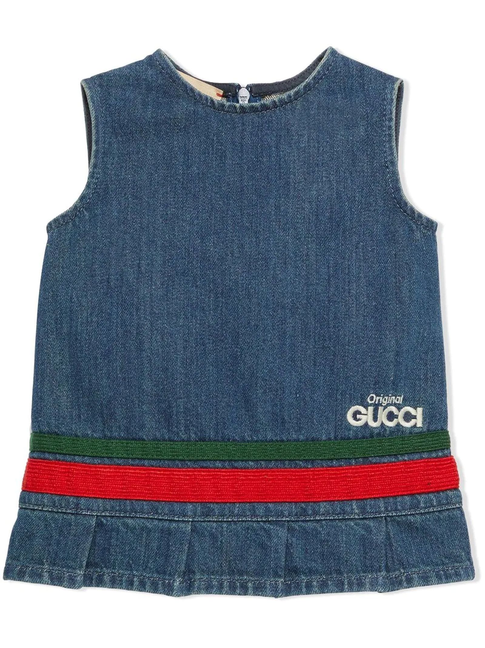 Baby Original Gucci Denim Dress