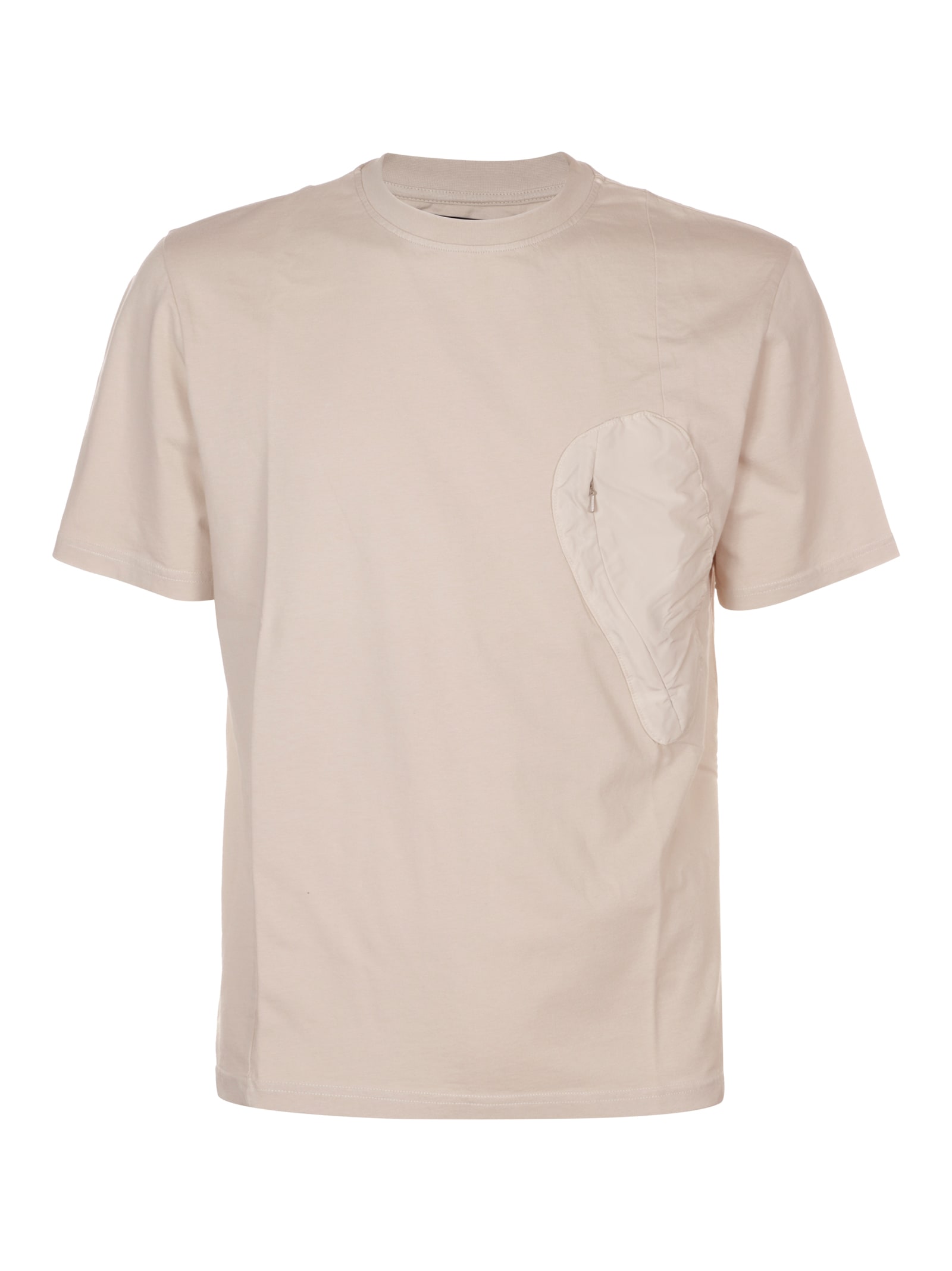 HELIOT EMIL SHAPED POCKET T-SHIRT