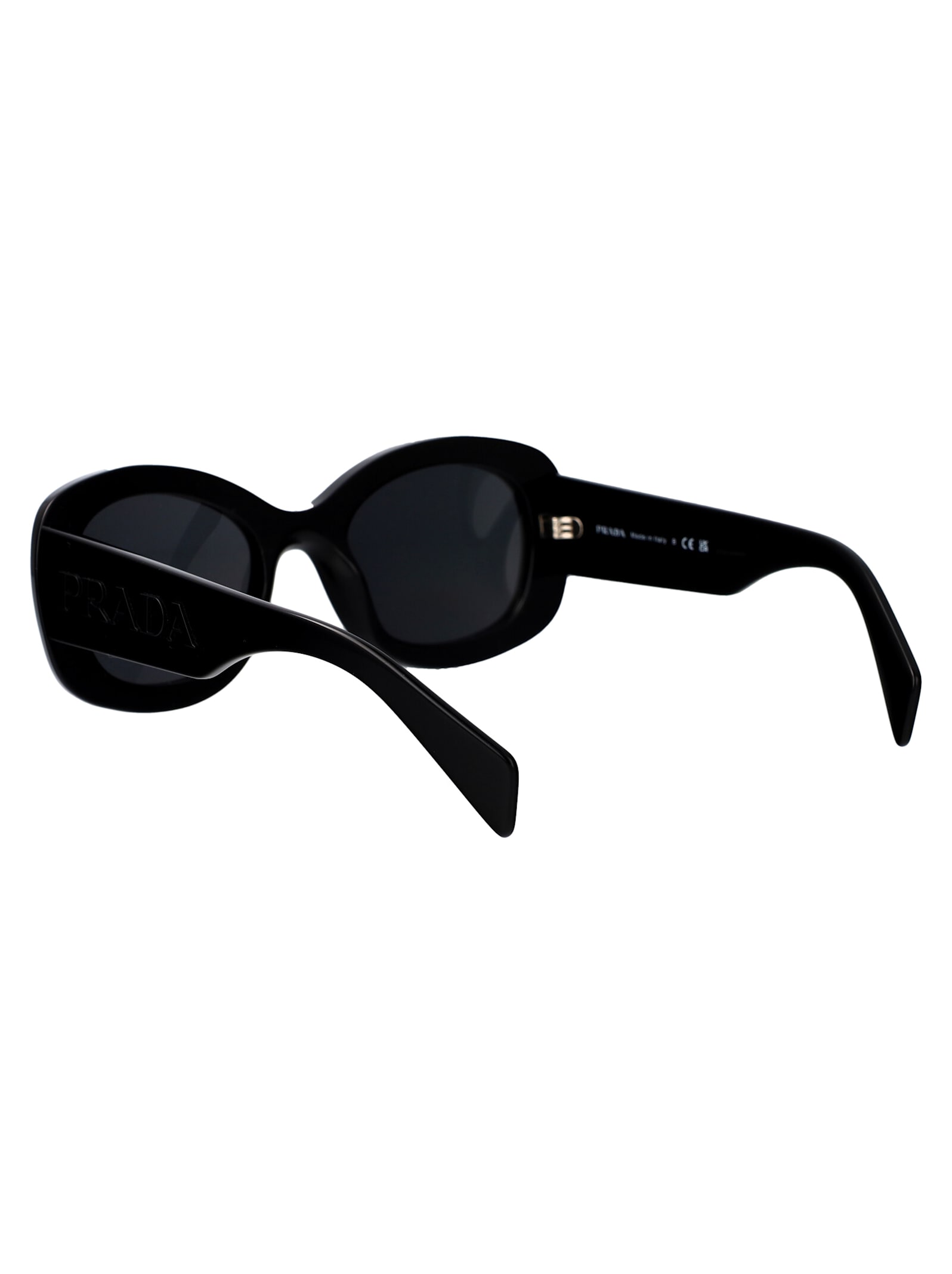 Shop Prada 0pr A13s Sunglasses In 1ab5s0 Black