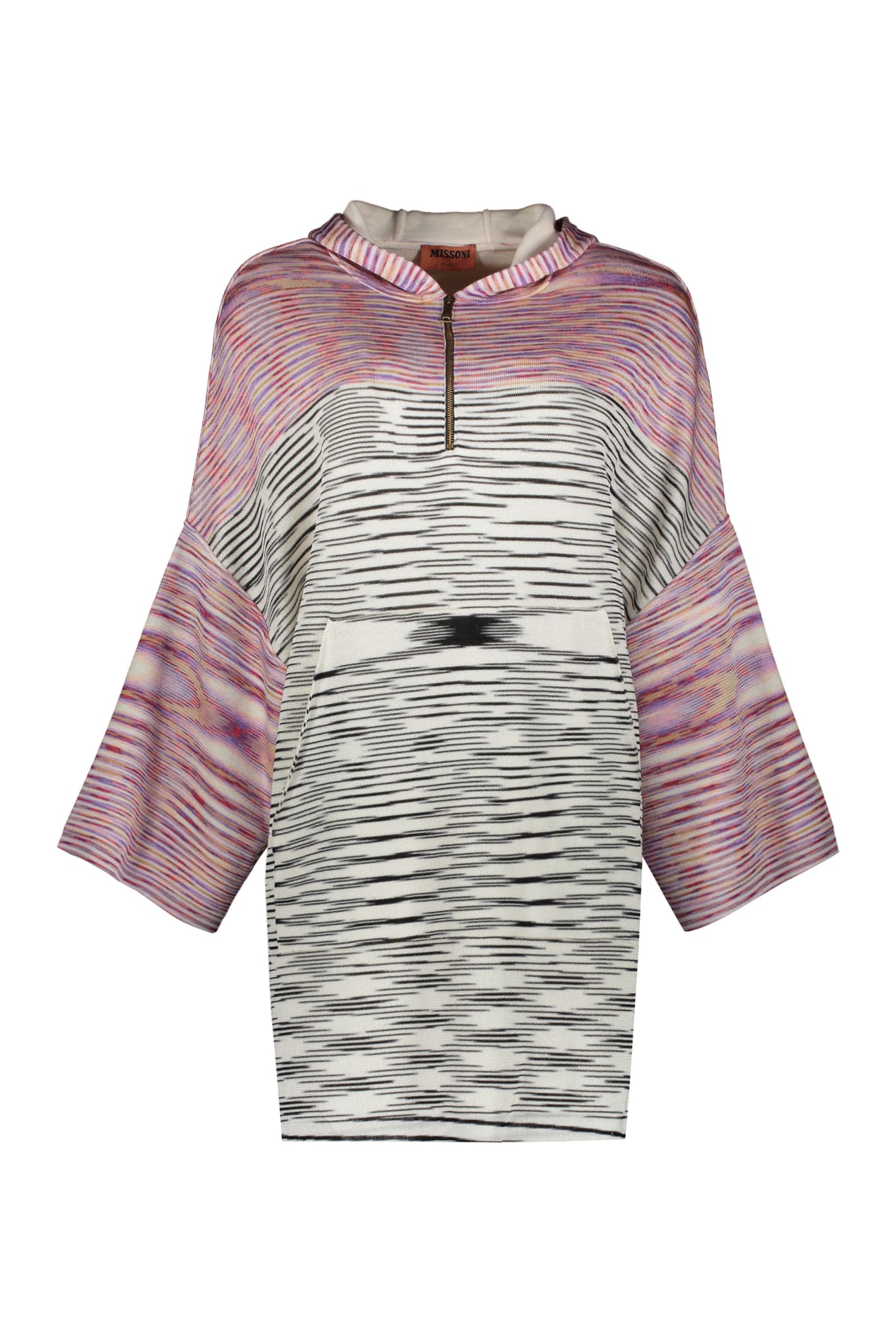 Missoni Patterned Capelet In Multicolor