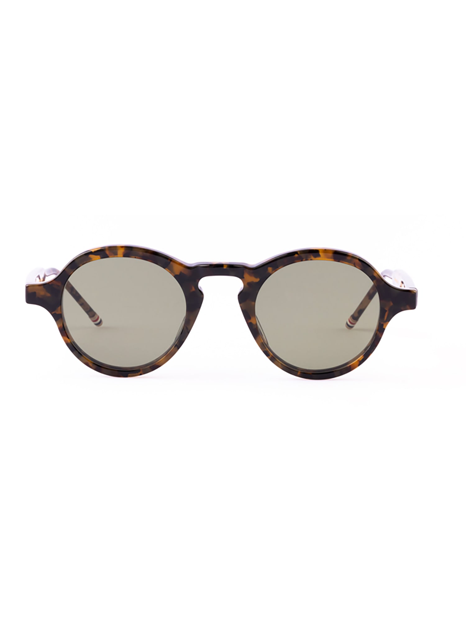 Thom Browne Pantos-frame Sunglasses In Brown
