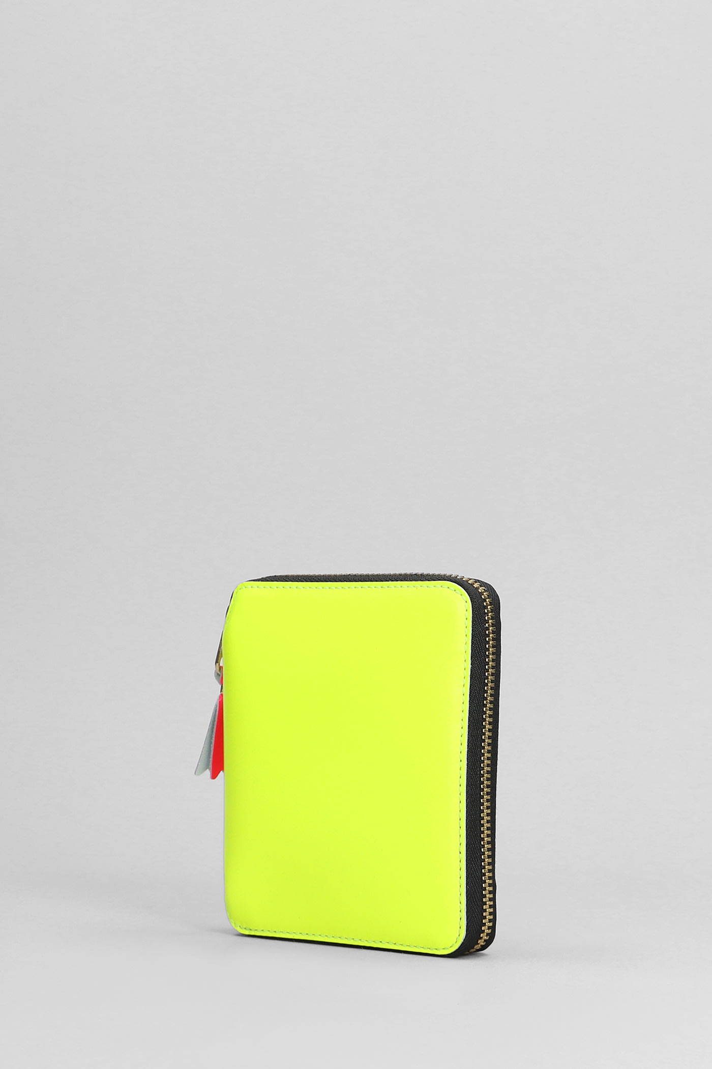 COMME DES GARÇONS WALLET IN YELLOW LEATHER