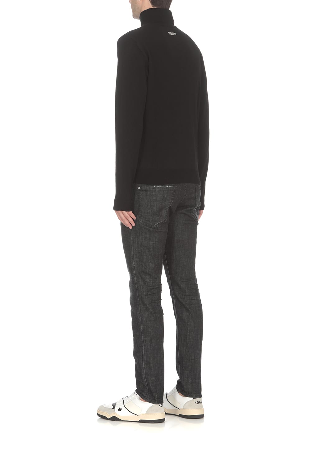Shop Dsquared2 Wool Sweater In Black
