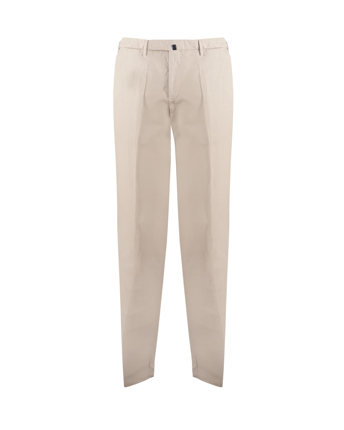 INCOTEX TROUSERS IN COTTON BLEND TWILL