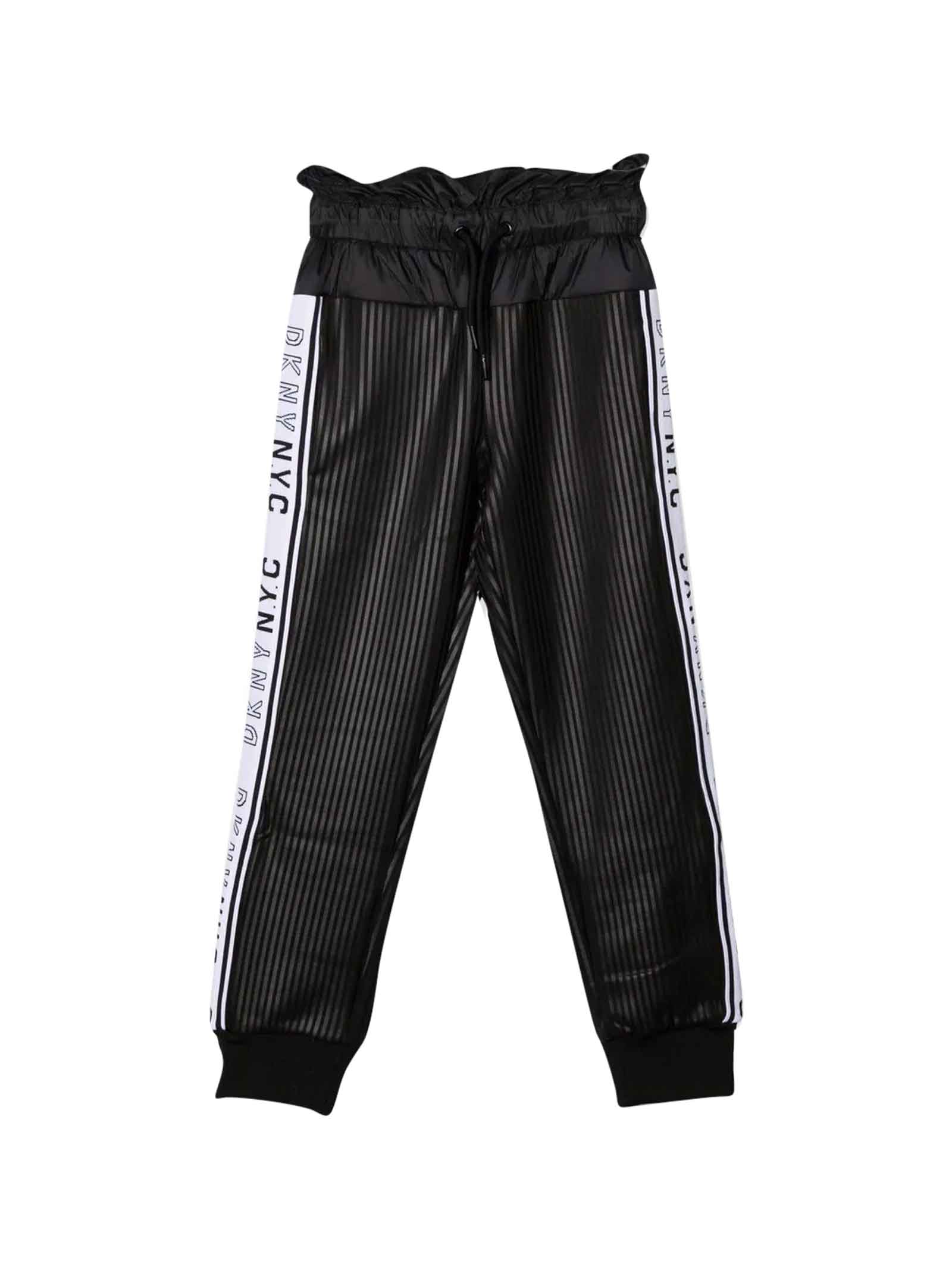 DKNY Sports Trousers With Gathered Waist