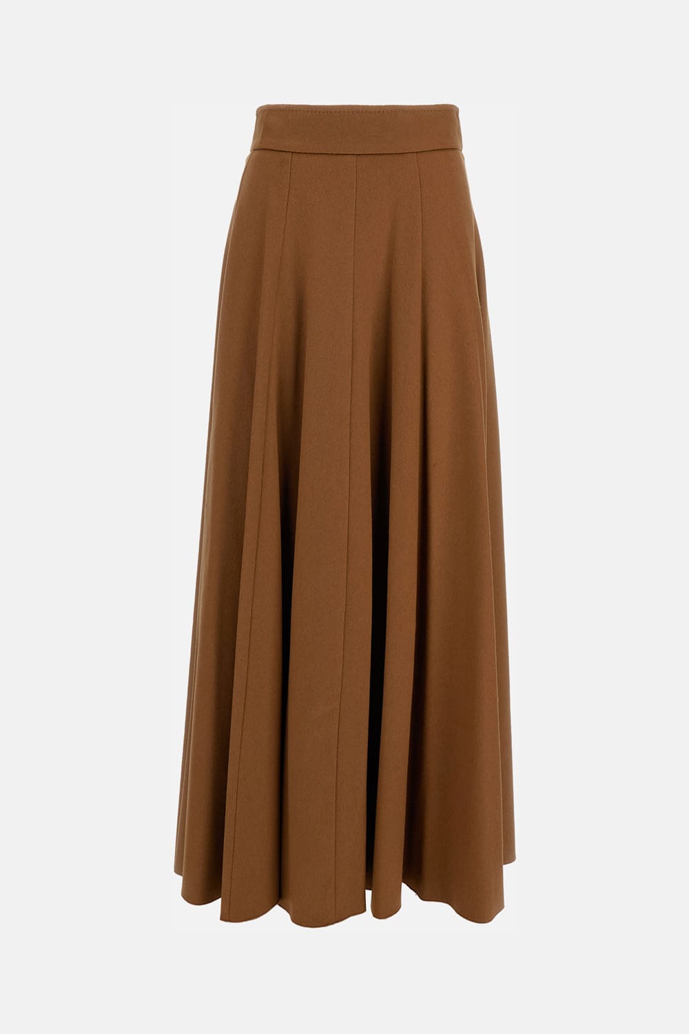 Max Mara Sagra Maxi Skirt In Brown