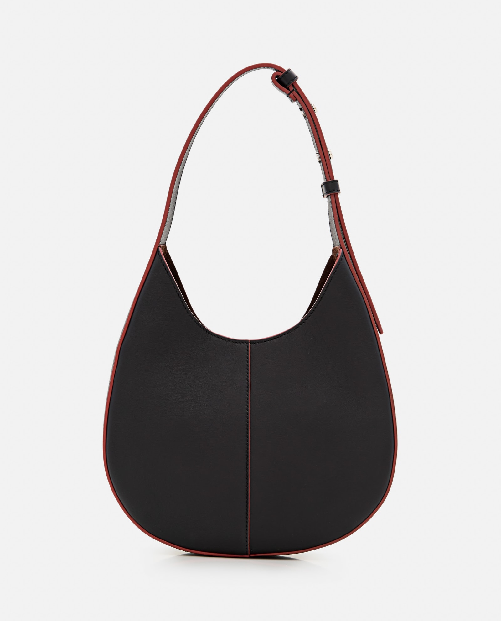 Tod's Mini Hobo Leather Shoulder Bag In Black