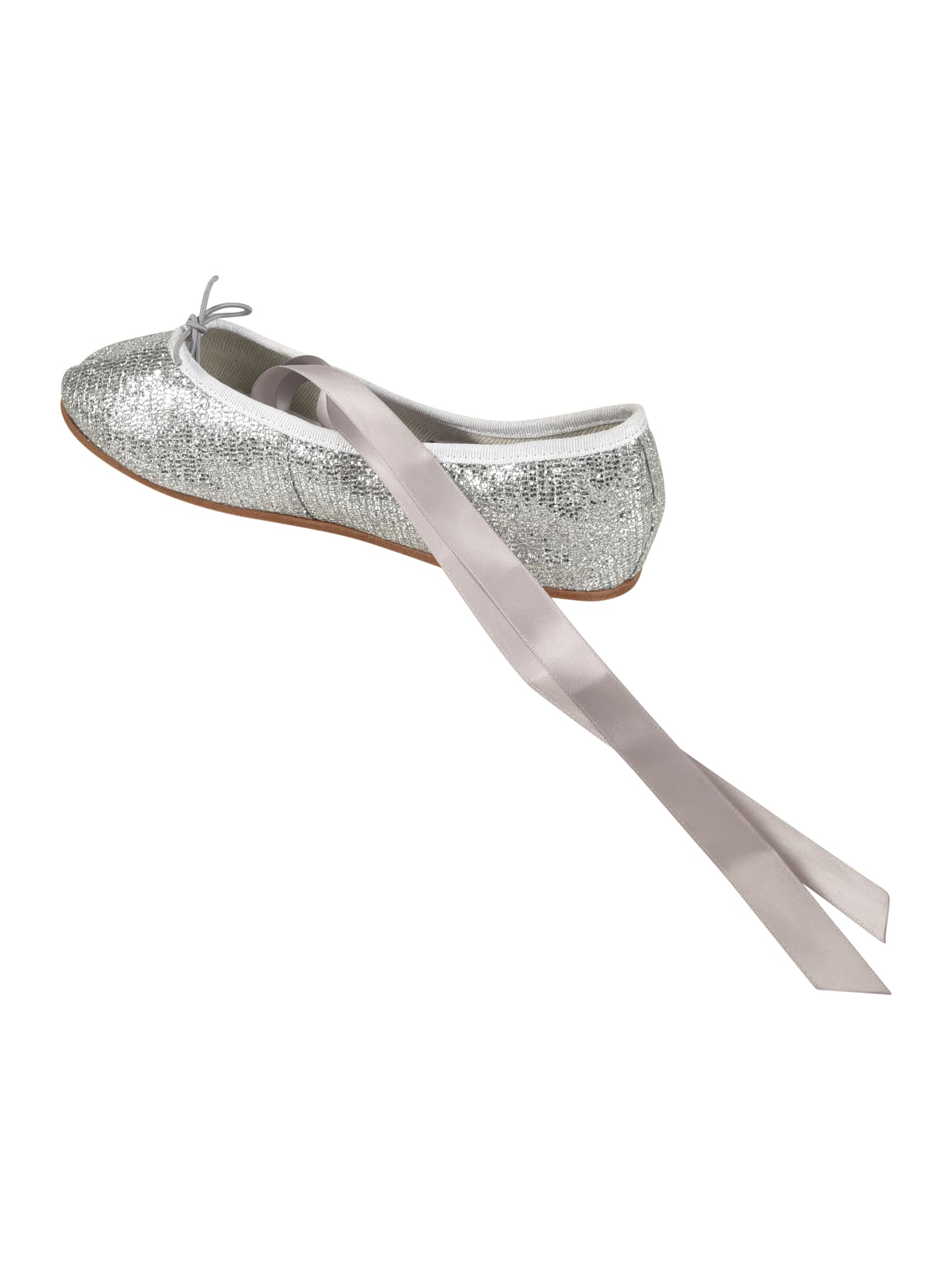 Repetto Sophia Ballerinas In Silver