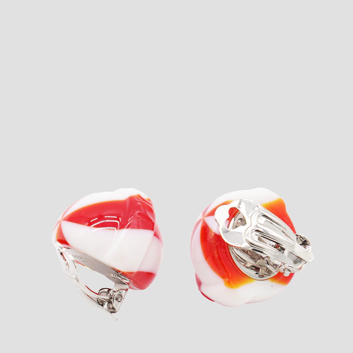 Fiorucci Striped Mini Lollipop Earrings