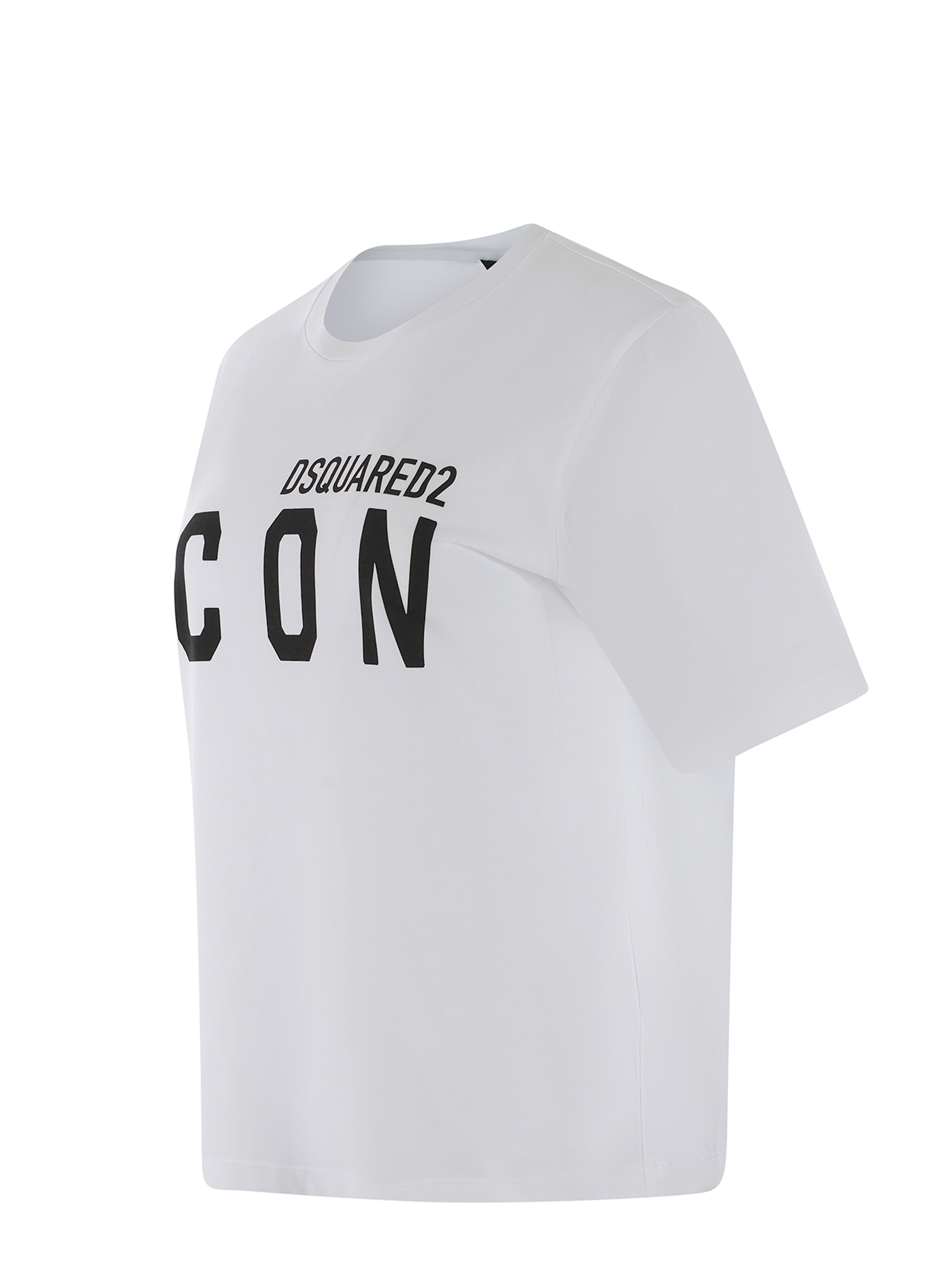 Shop Dsquared2 T-shirt  Icon Made Of Cotton In White