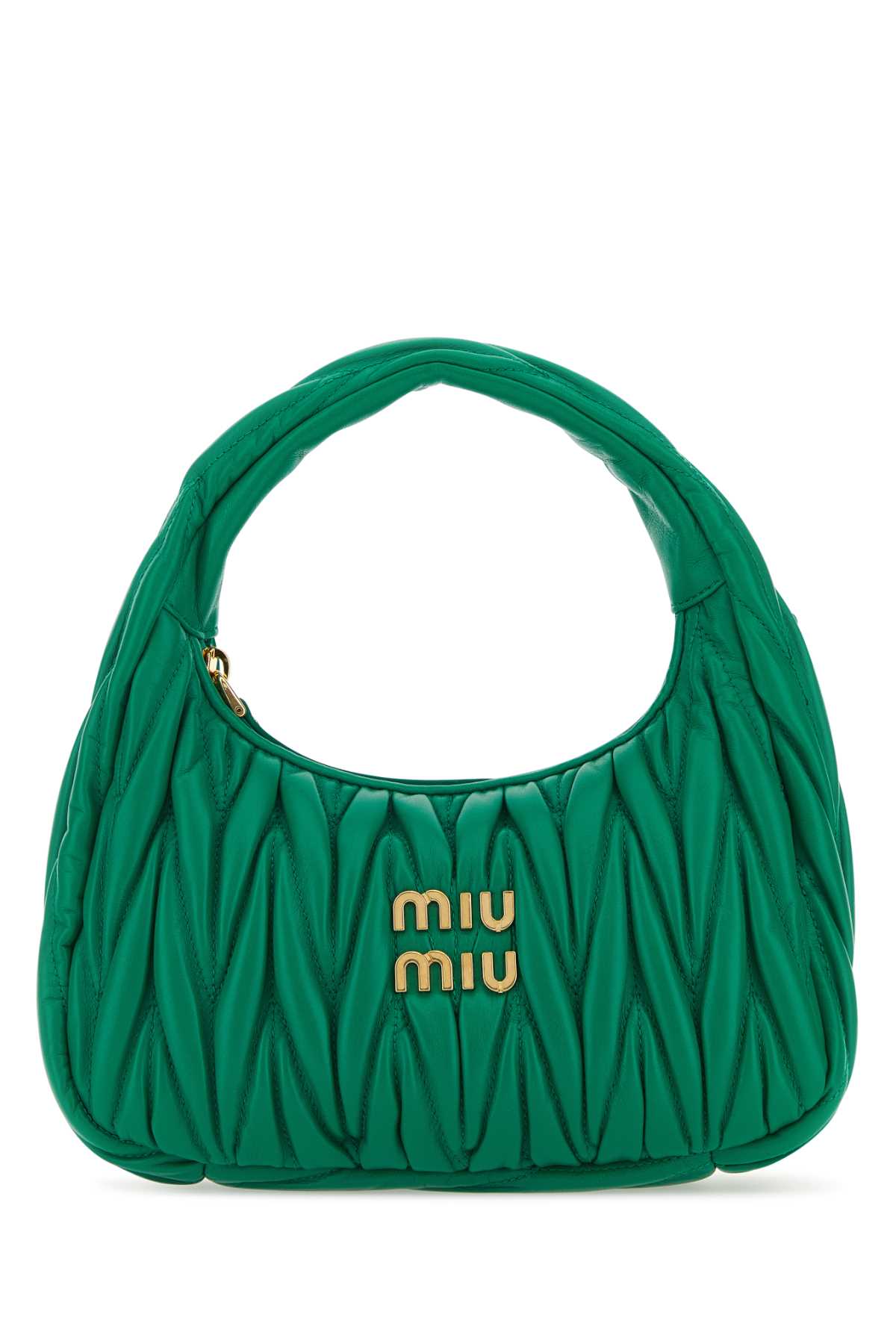 Grass Green Nappa Leather Handbag