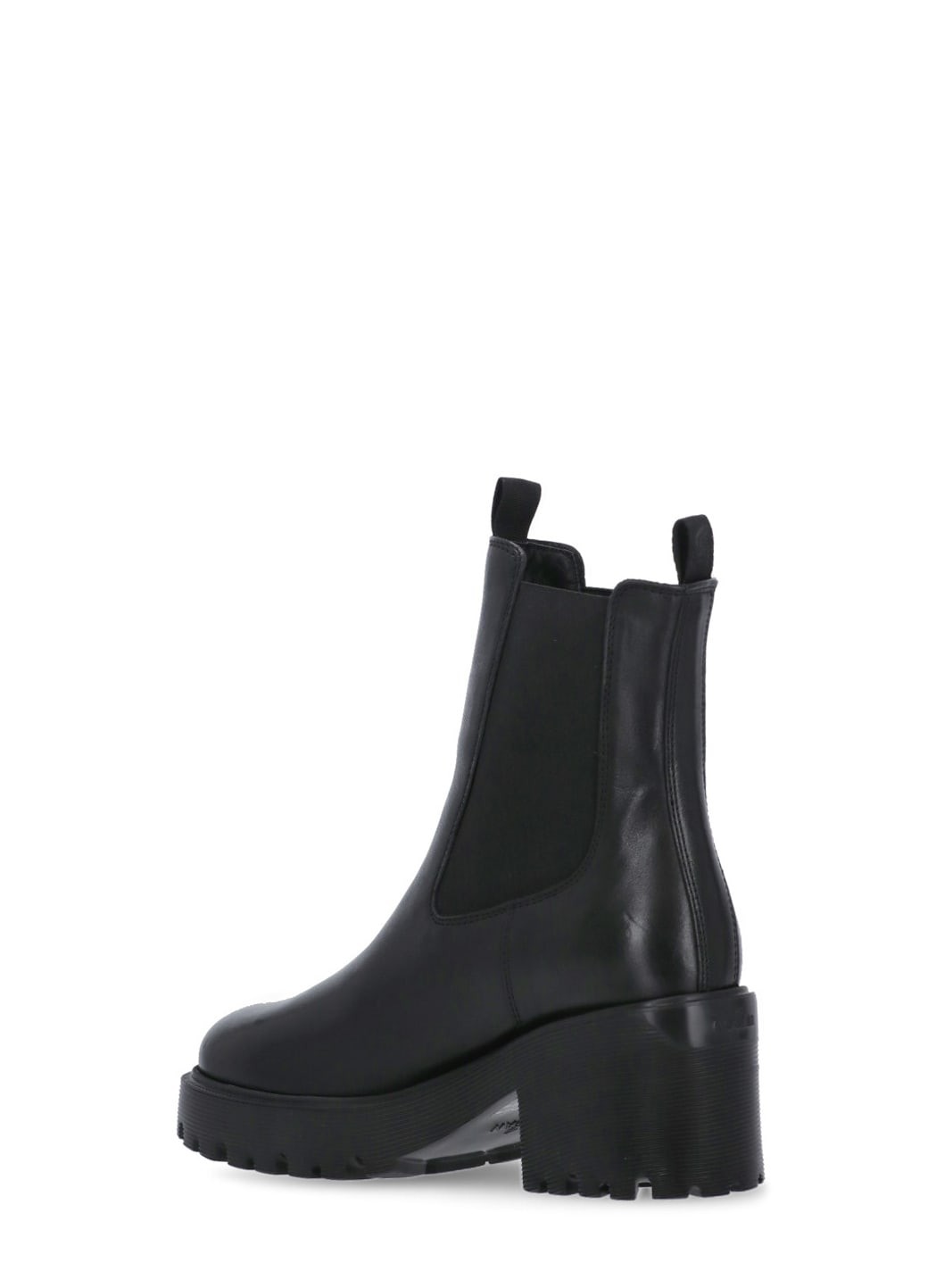 Shop Hogan H649 Chelsea Boots In Black