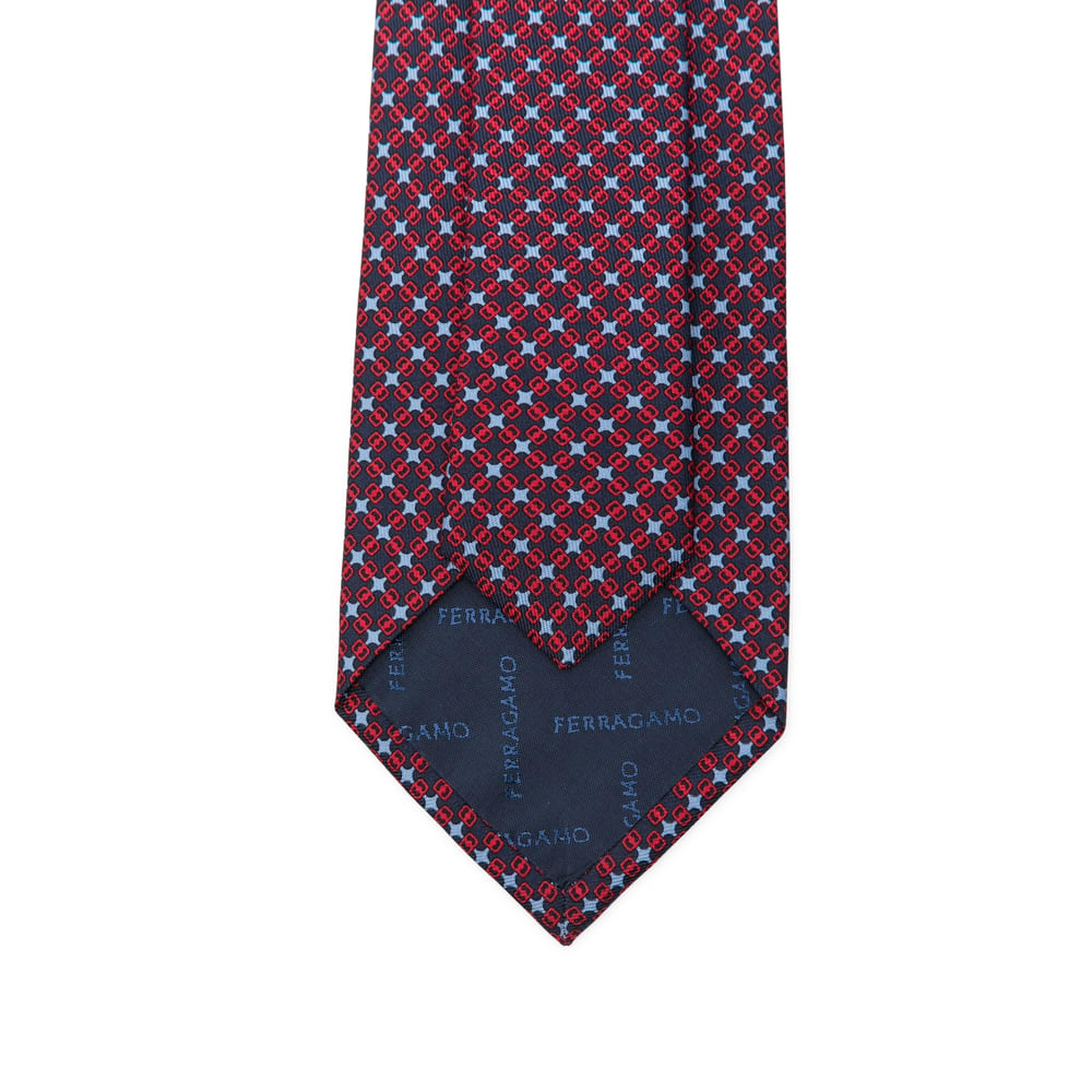 Ferragamo Tie In Red