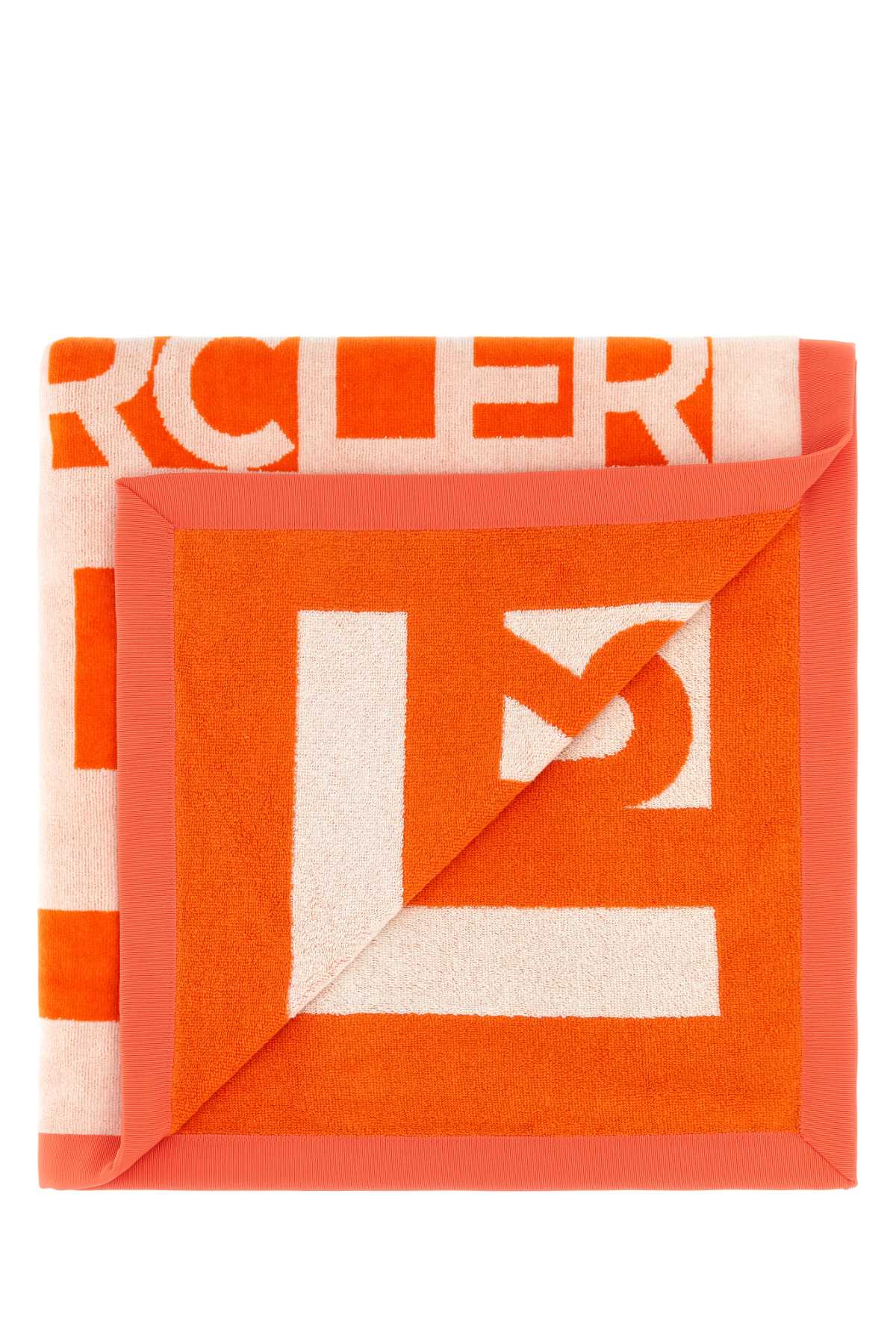 Moncler Printed Terry Beach Towel In Multi