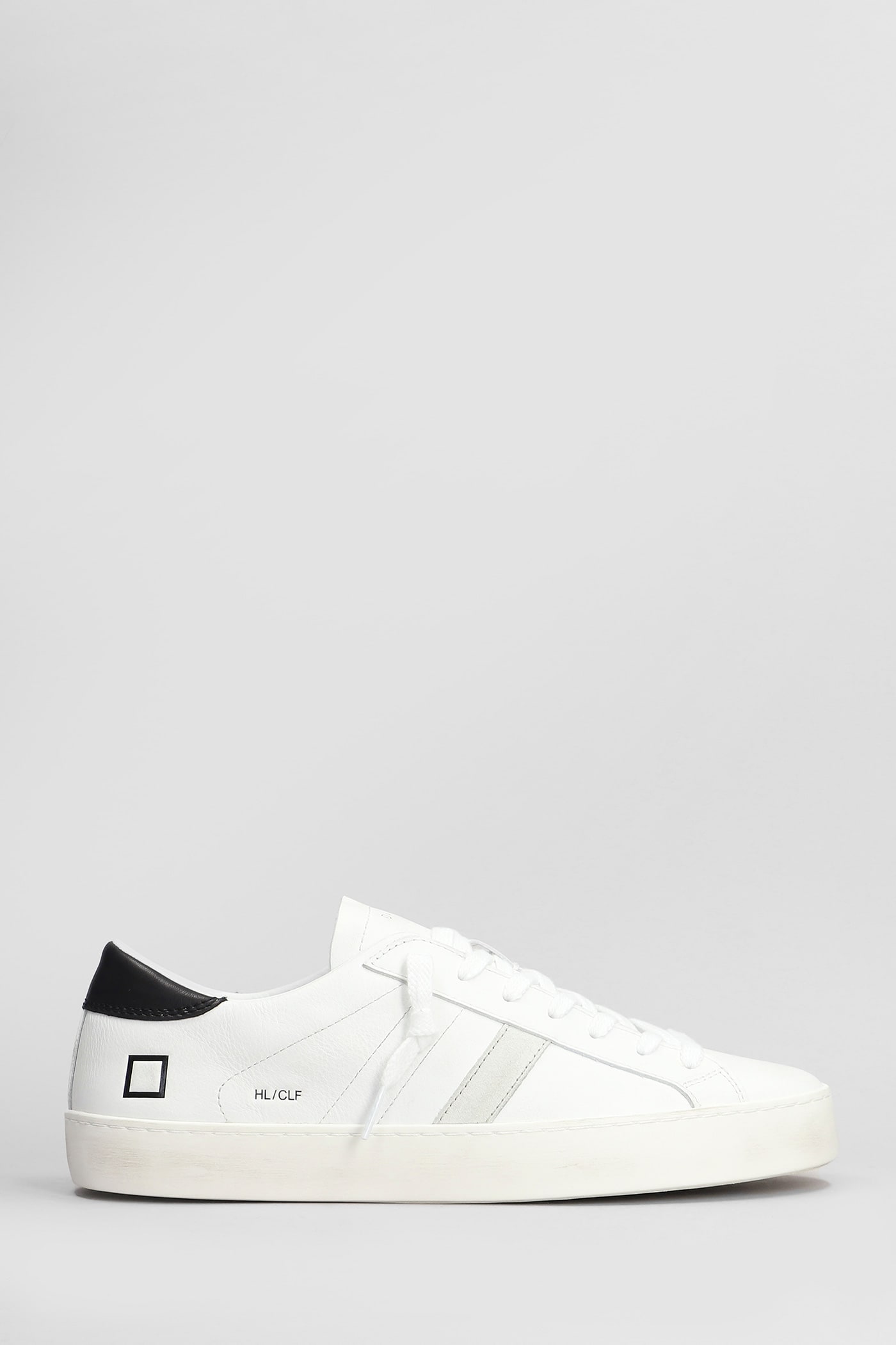 D. A.T. E. Hill Low Sneakers In White Leather