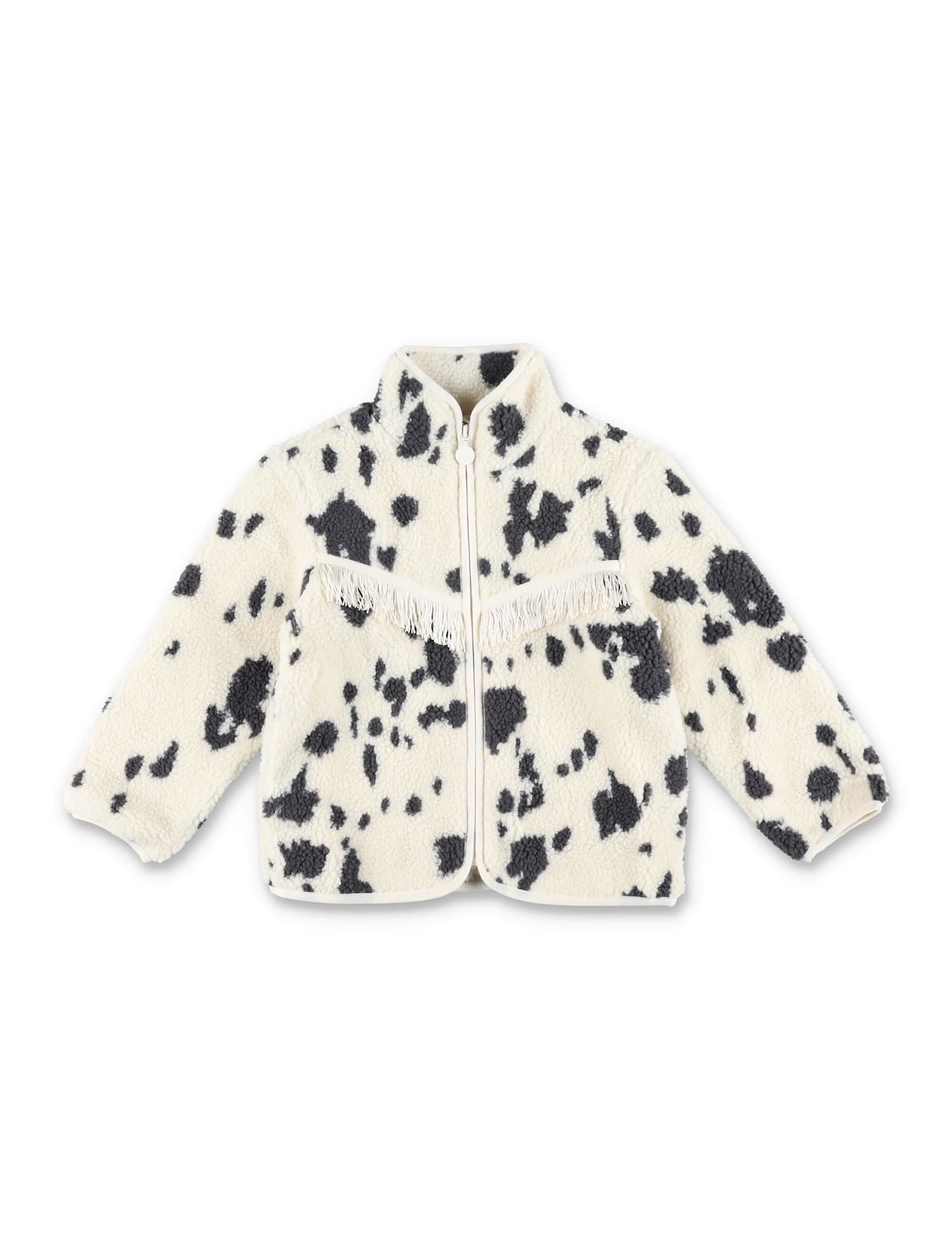 STELLA MCCARTNEY DALMATIAN PRINT FLEECE JACKET 