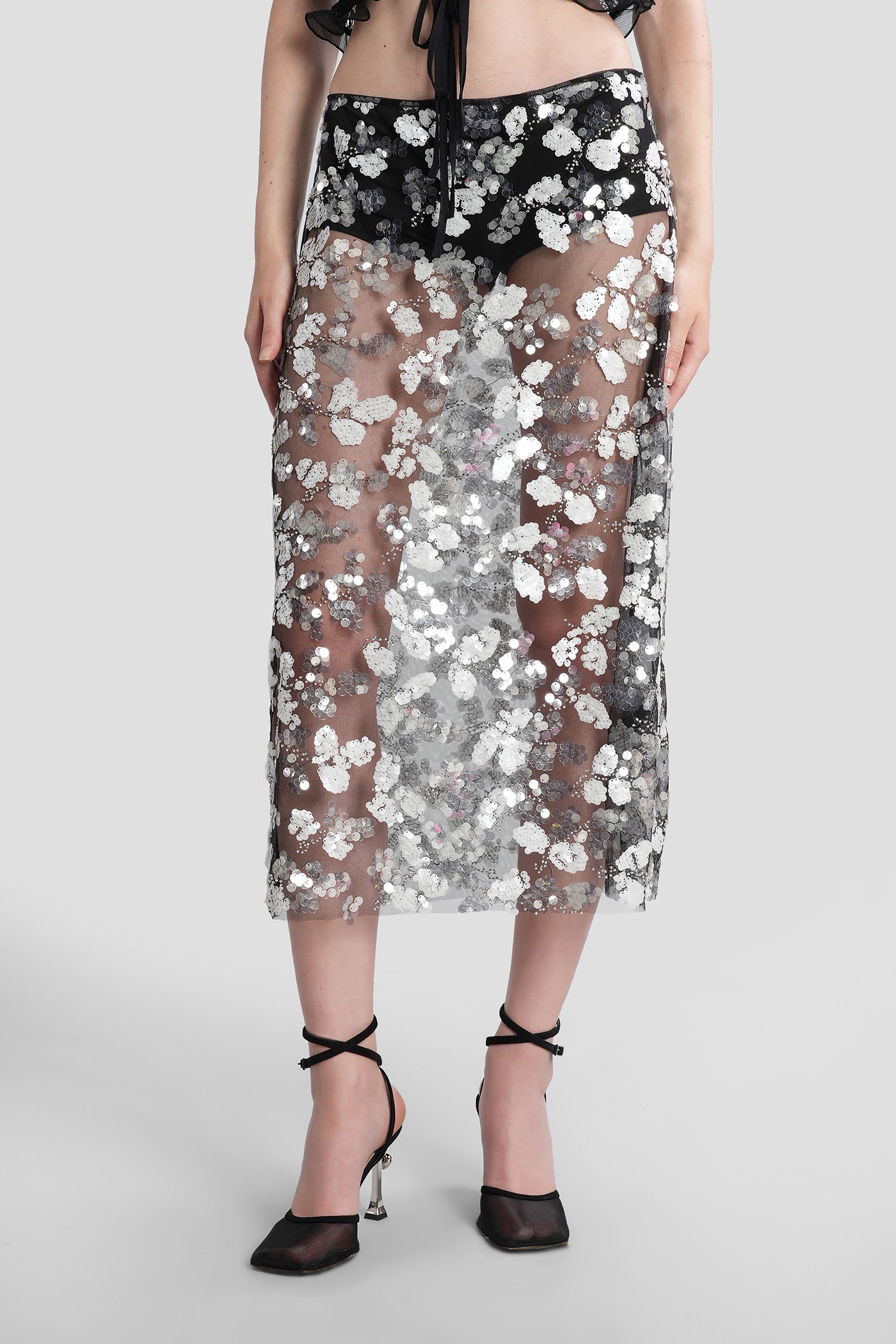 Wells Skirt In Black Polyester