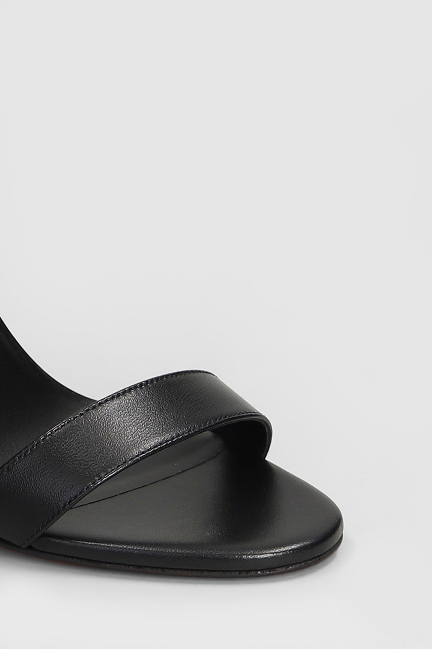 Christian Louboutin Miss Z Sandal 100 Sandals In Black Leather In Black
