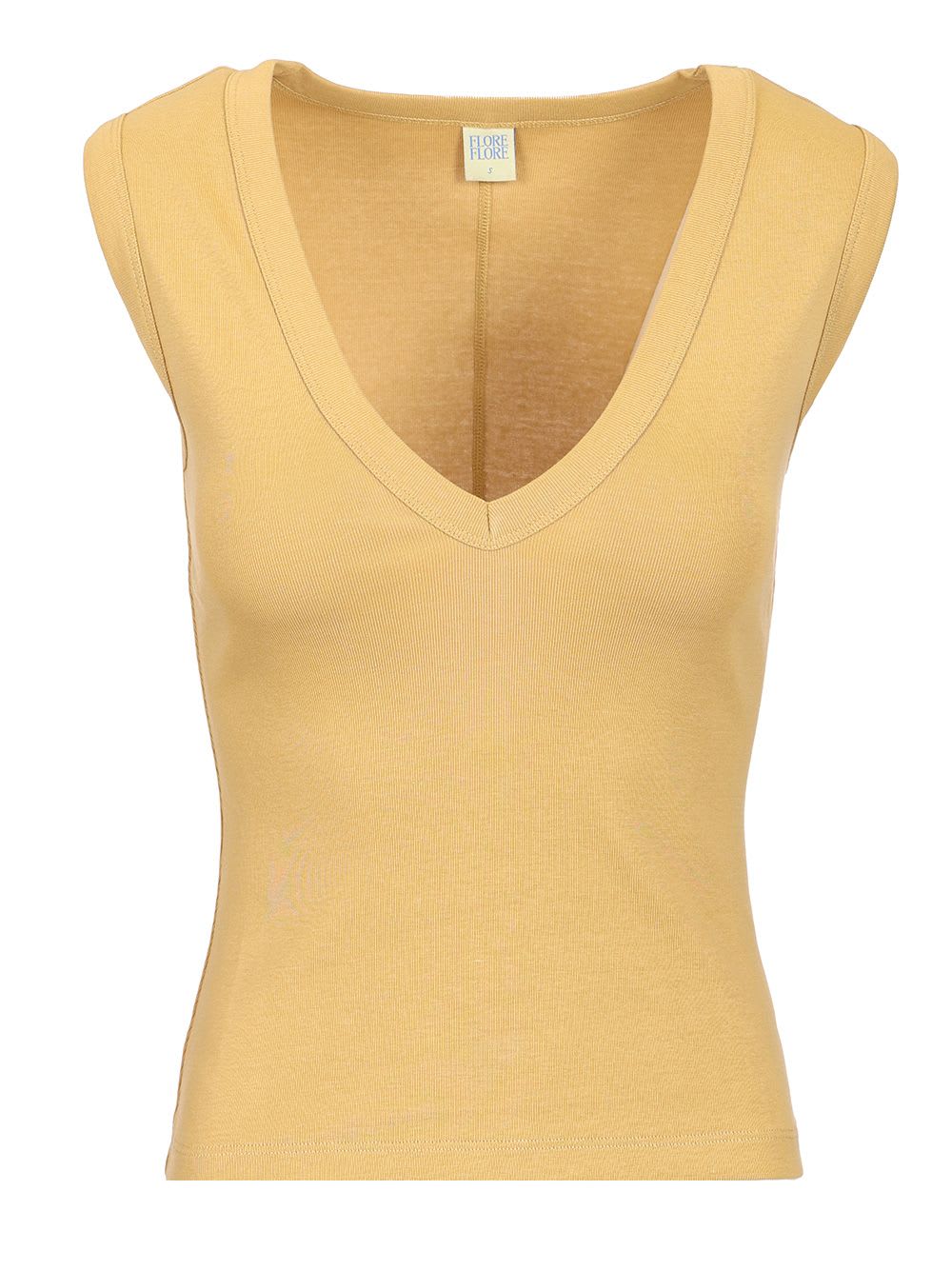 Deep V-neck Tank Top