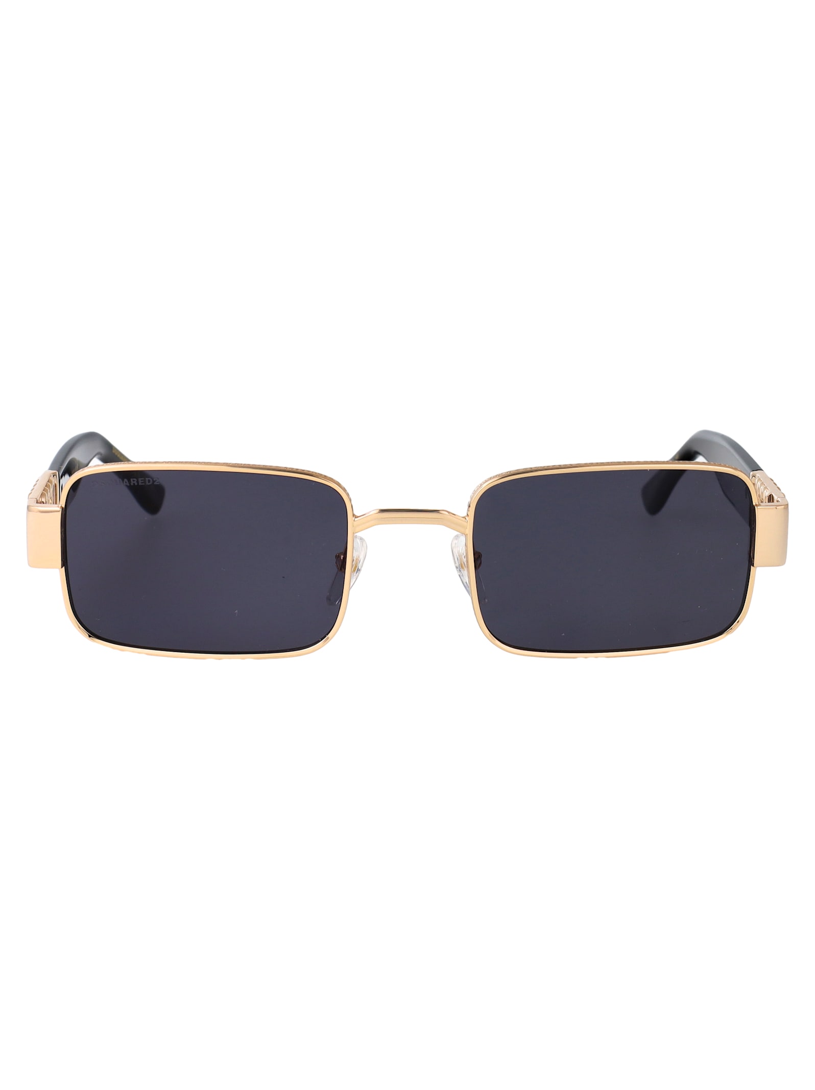 Dsquared2 Squared Sunglasses D2 0156/s 000 In Gold