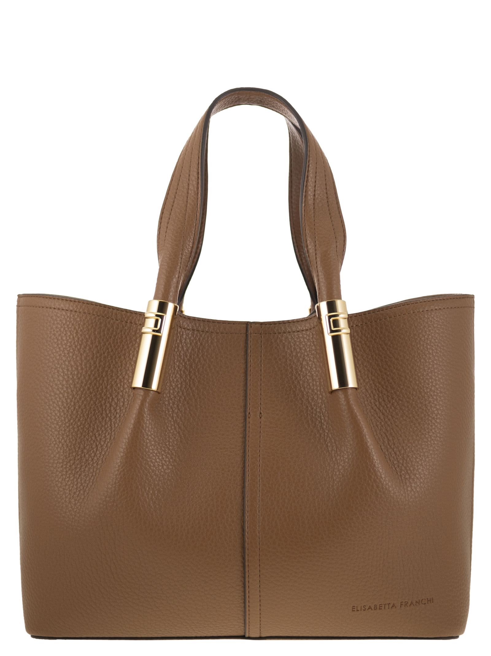 Medium Tote Bag With Logo Details
