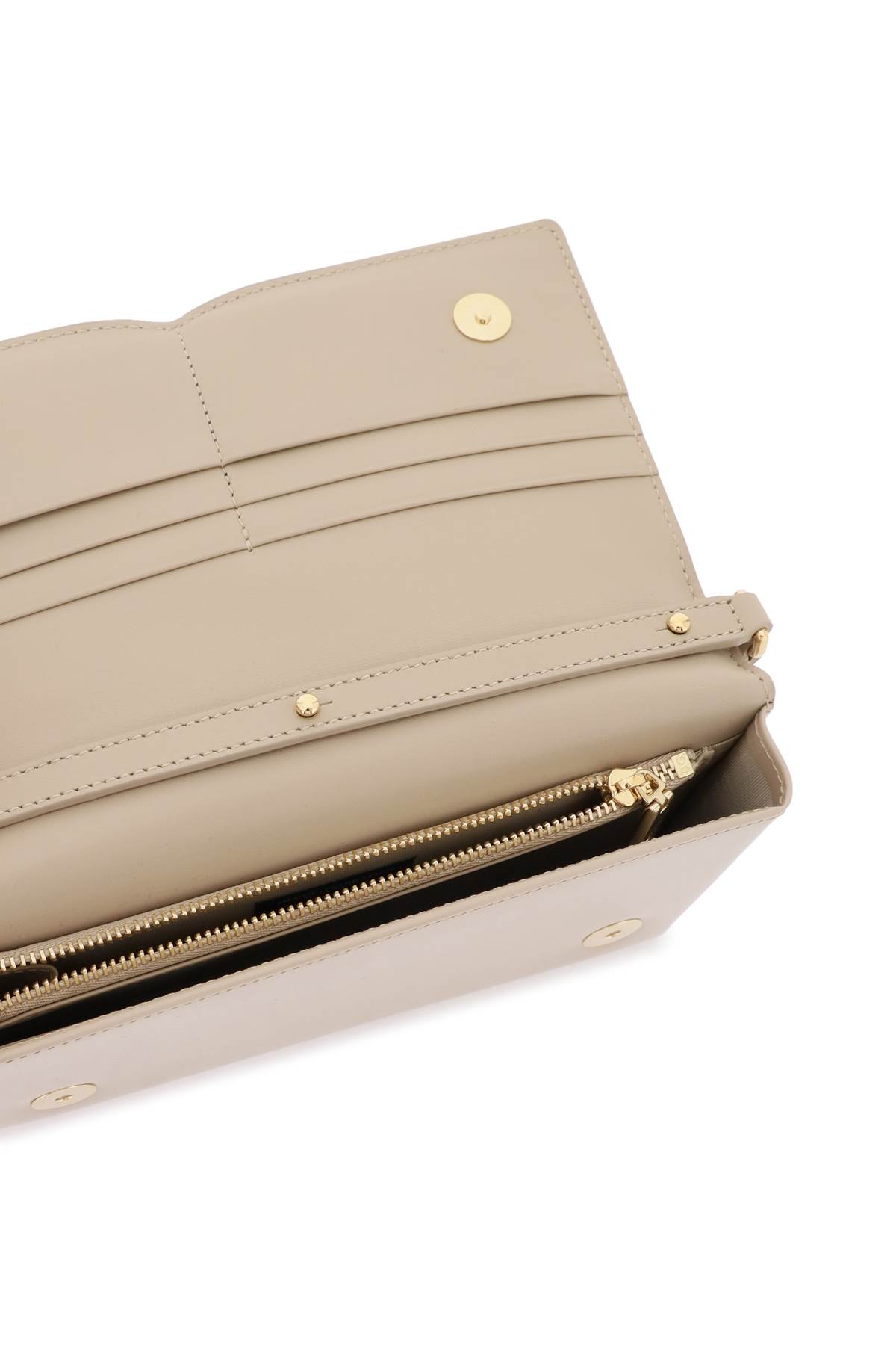 Shop Dolce & Gabbana Mini Dg Logo Bag In Patent Leather
