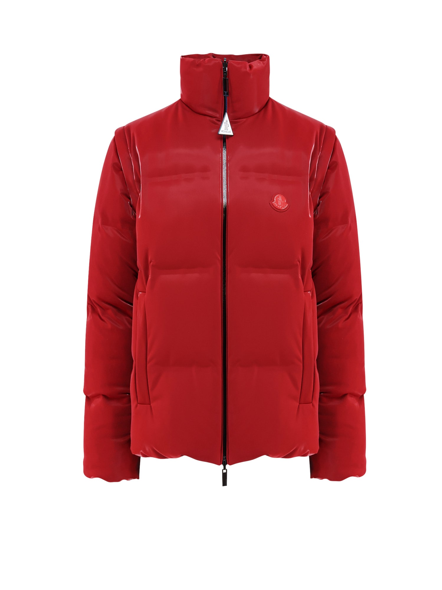 Moncler Genius Throttle 1 Moncler Asap Rocky Down Jacket In Red