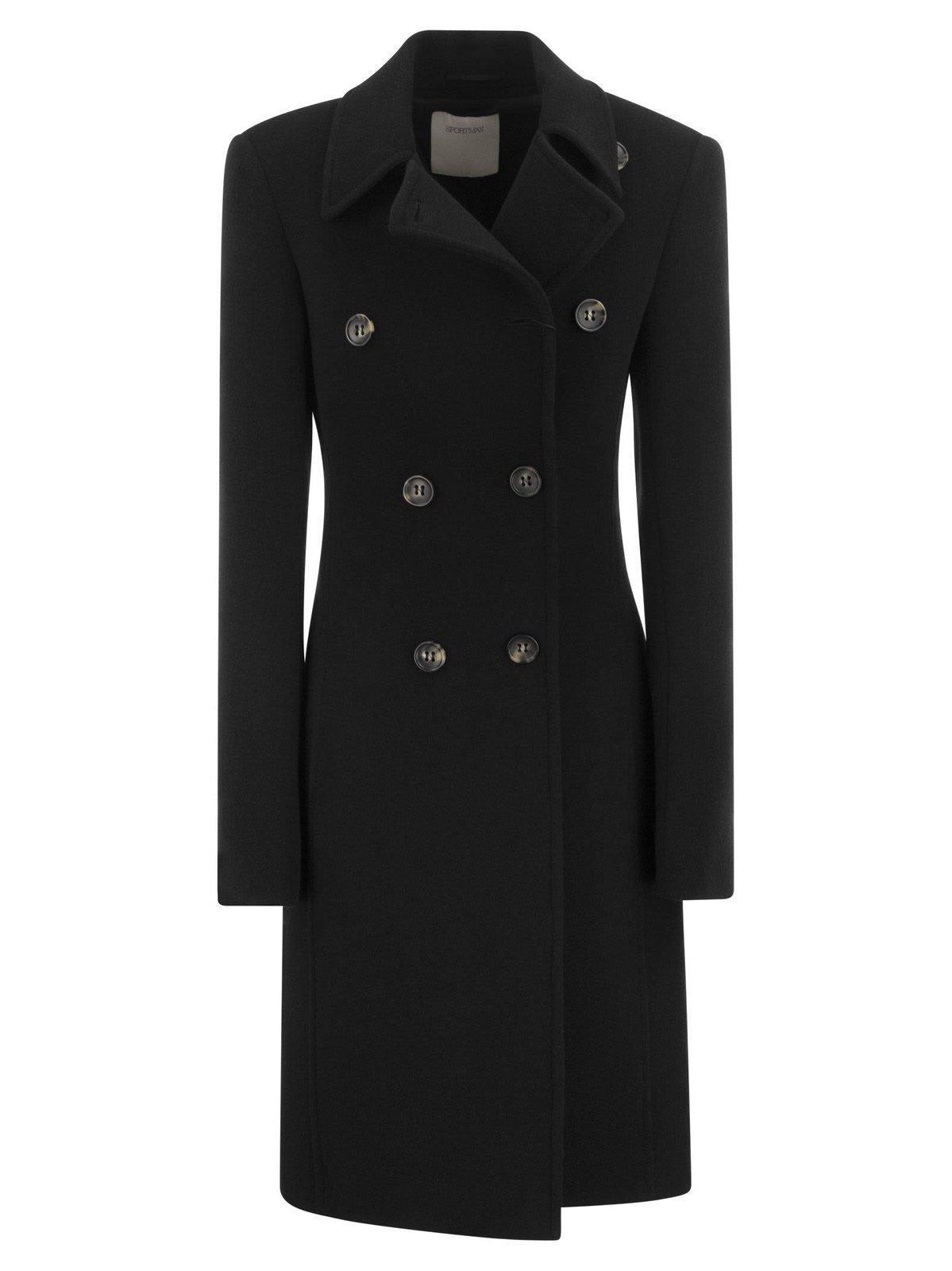 SportMax Double Breasted Coat