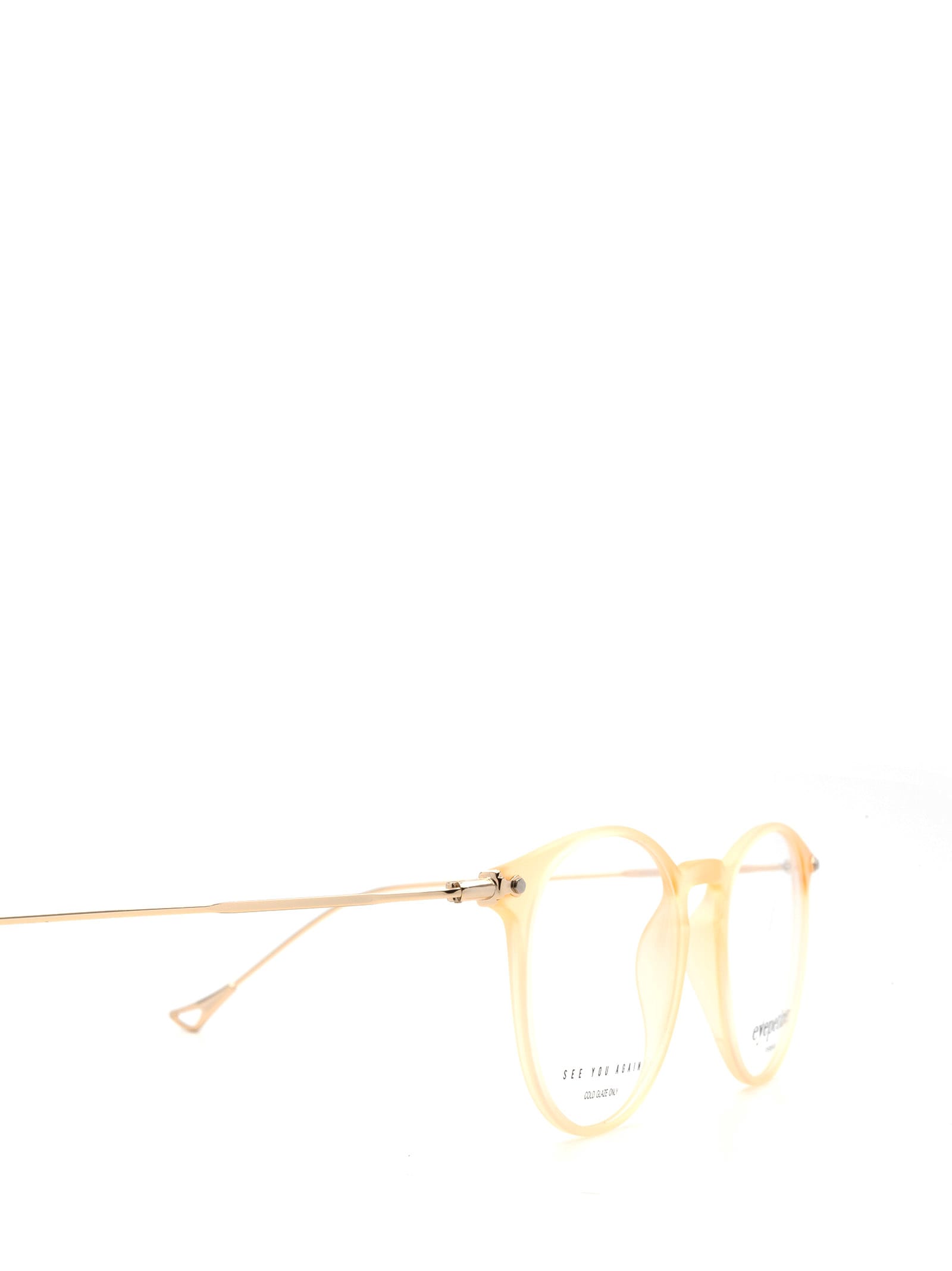 Shop Eyepetizer Wilson Optical Matte Honey Glasses