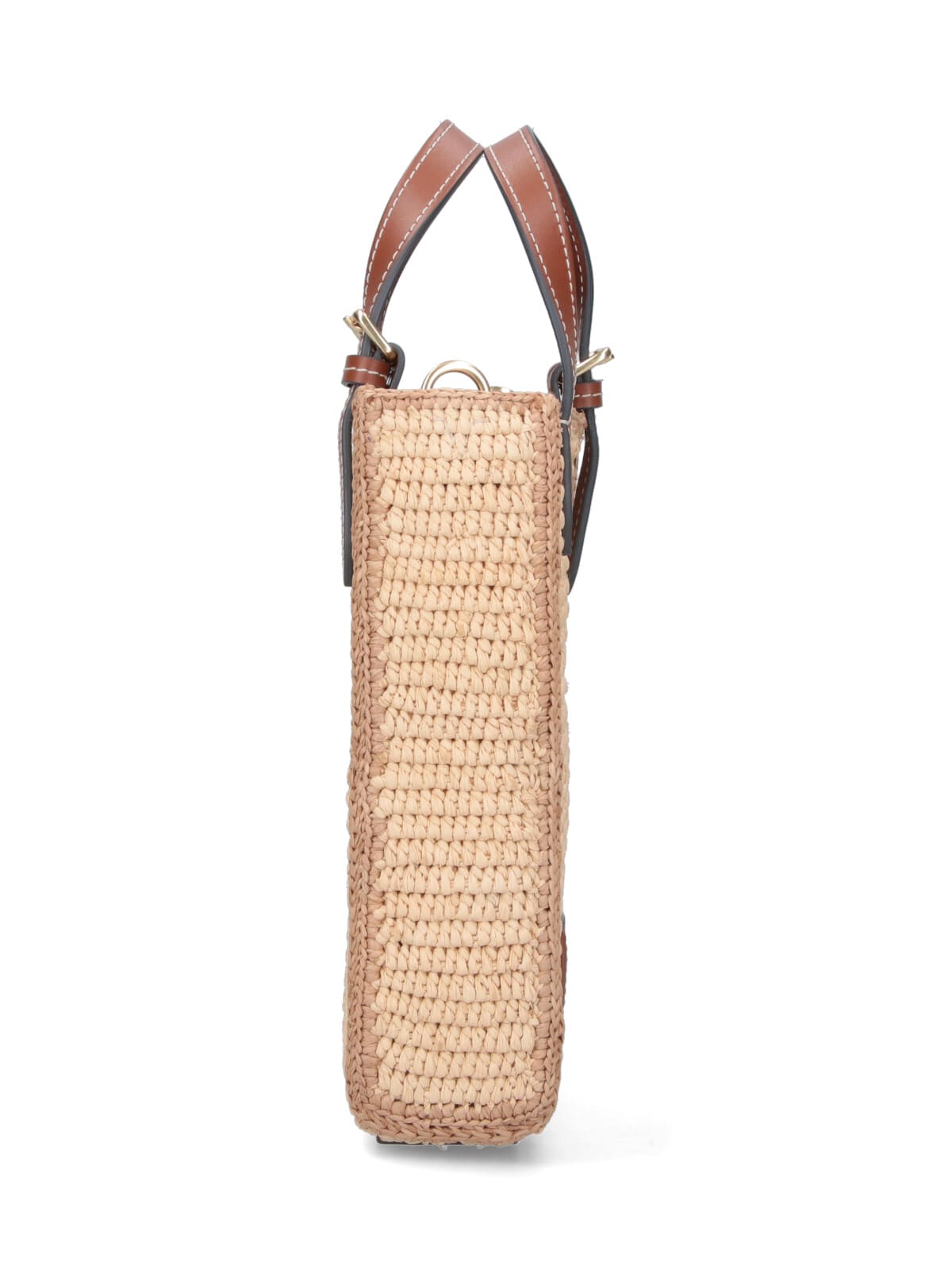 Anya Hindmarch N/s Eyes Tote Bag In Brown