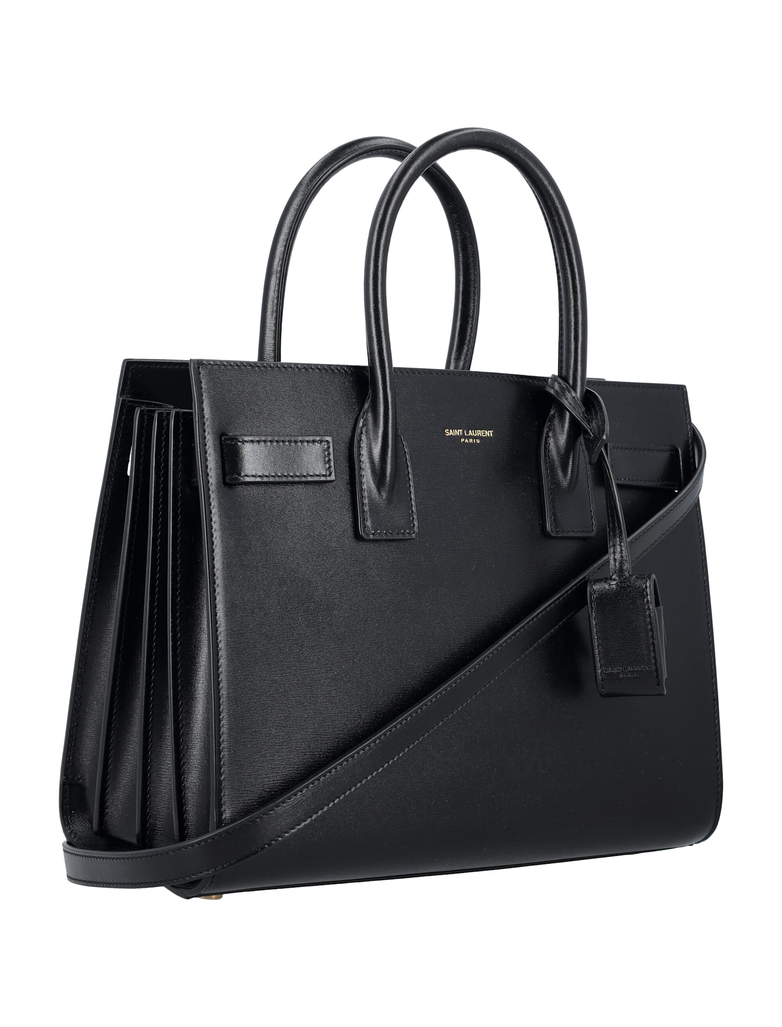 Saint Laurent Sac De Jour Baby Bag In Black