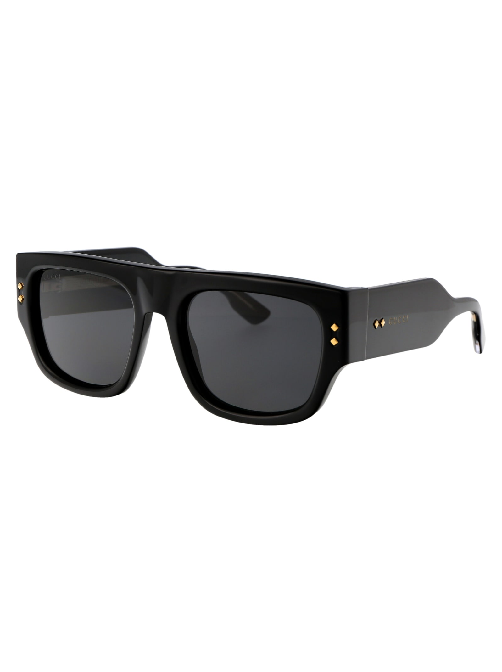 Shop Gucci Gg1262s Sunglasses In 001 Black Black Grey