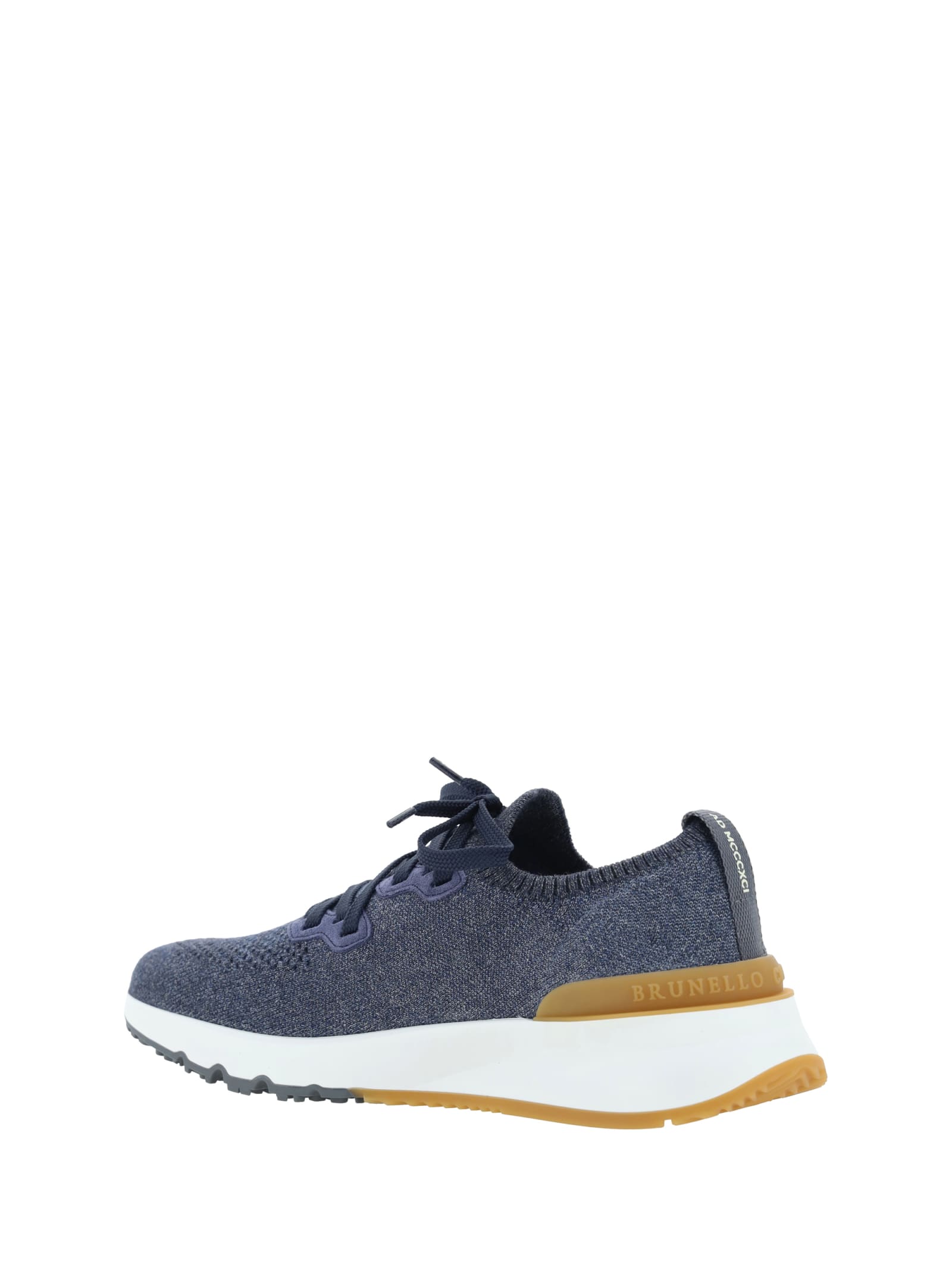 Shop Brunello Cucinelli Sneakers In Blue