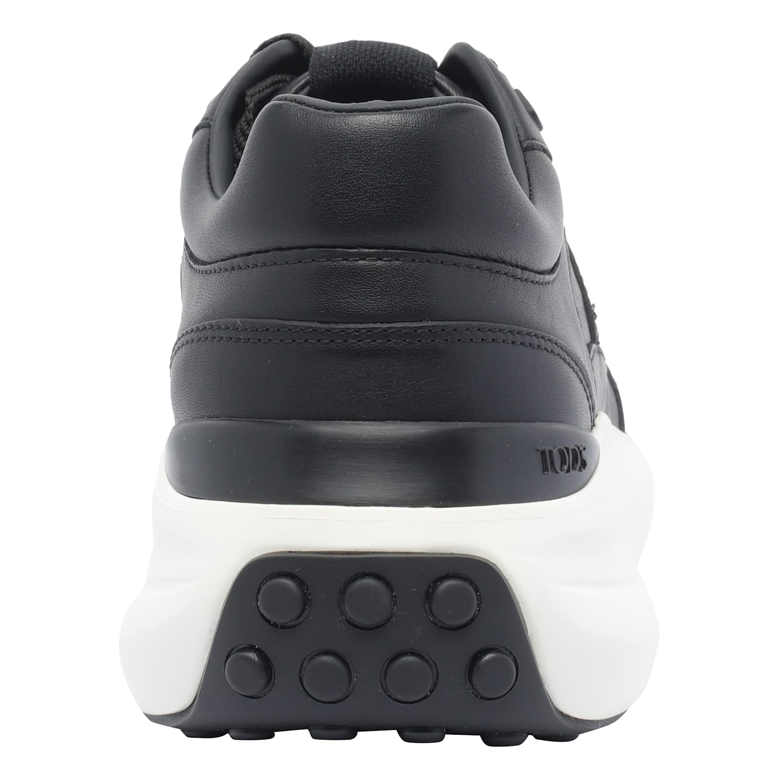 Tod's Leather And Technical Fabric Sneakers In Black