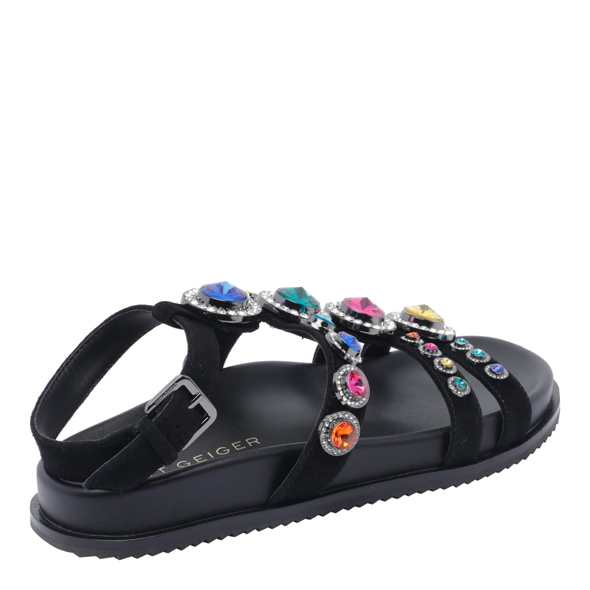 KURT GEIGER OCTAVIA FLEXI GLADIATOR SANDALS