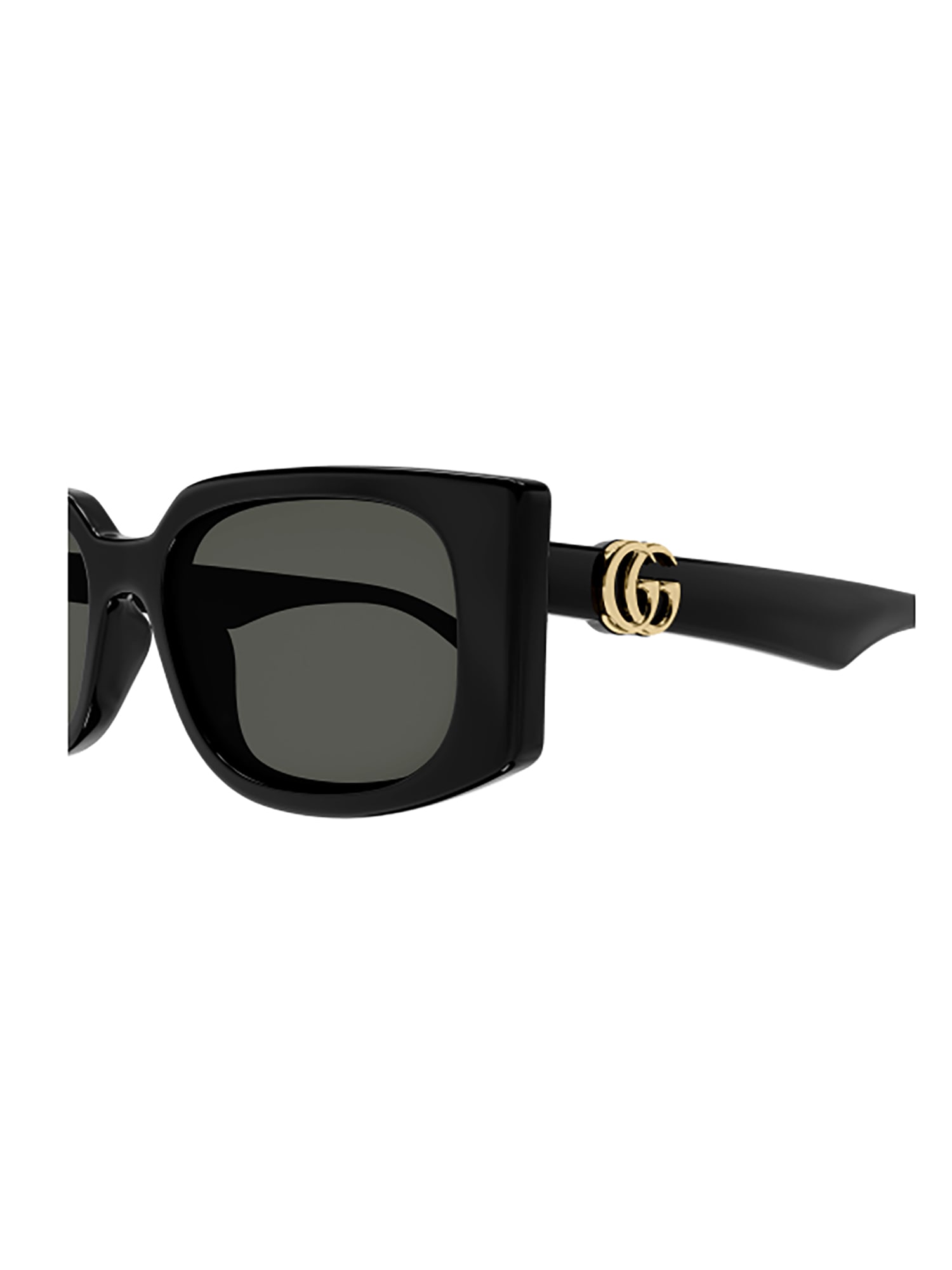 Shop Gucci Gg1534s Sunglasses In Black Black Grey