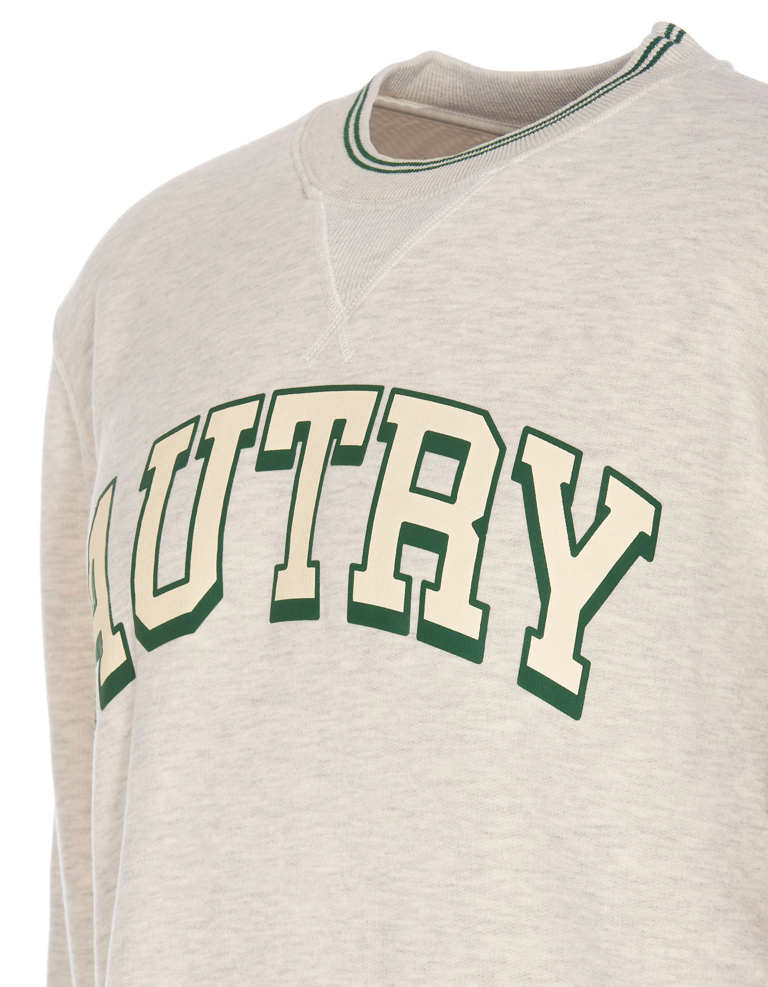 Shop Autry Logo Sweatshirt In White