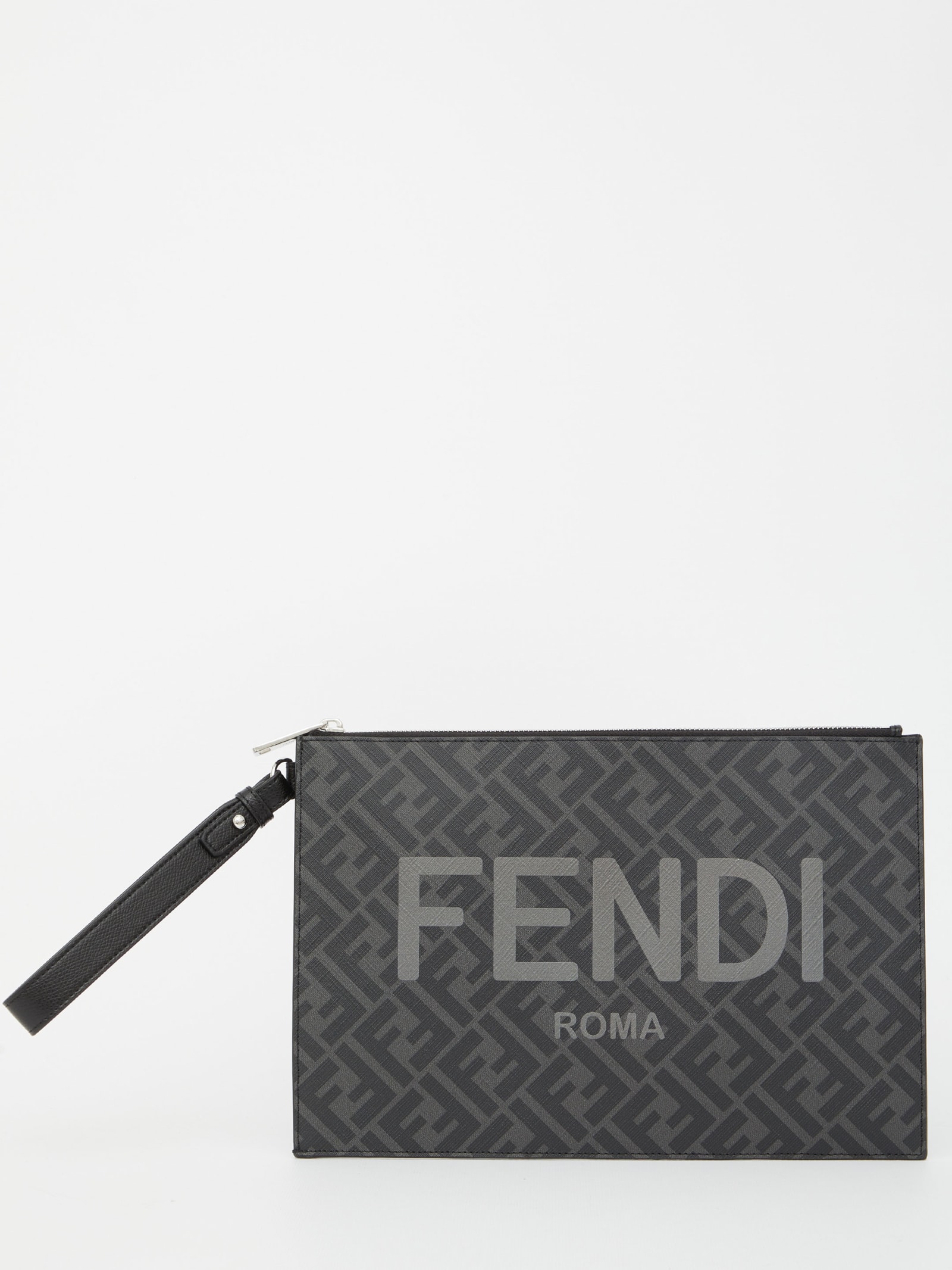 Fendi Flat Pouch With Logo