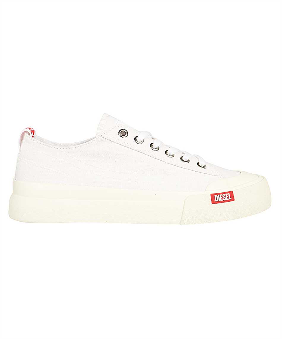 Diesel Canvas Low-top Sneakers In White