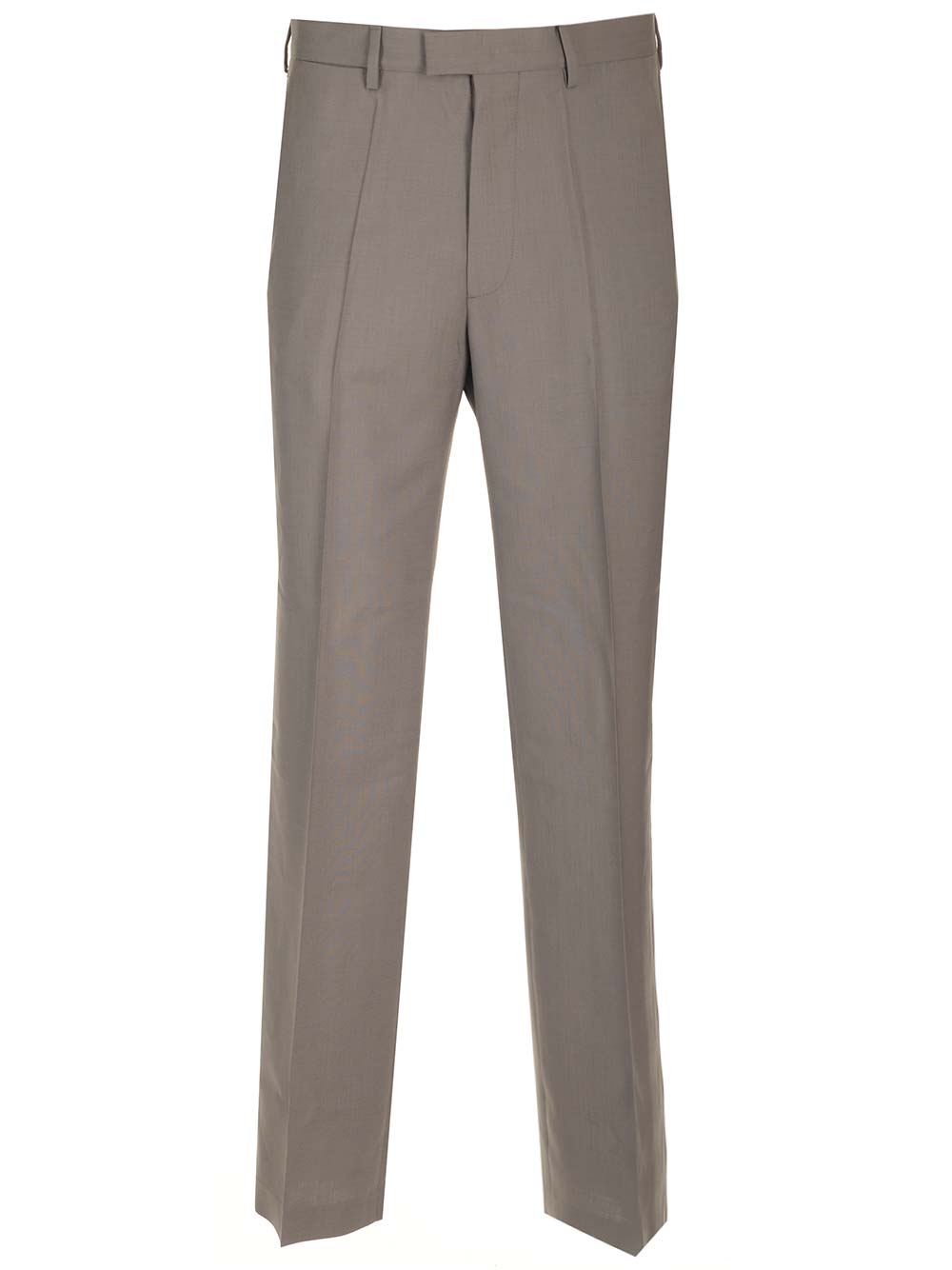 Shop Mm6 Maison Margiela Tailored Wool Trousers In Brown