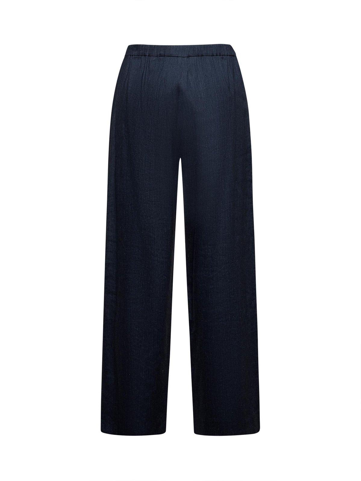 'S MAX MARA DRAWSTRING ELASTIC WAIST PANTS