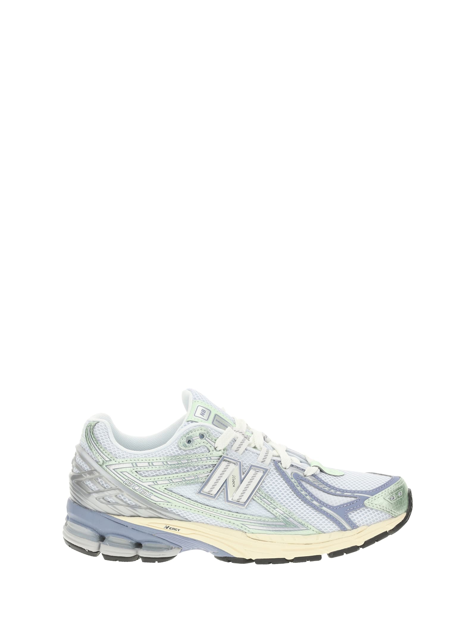 New Balance Blue Low Top Sneaker With Logo Patch On Tongue And Side And Perforated Panels In Tech Fabric Unisex