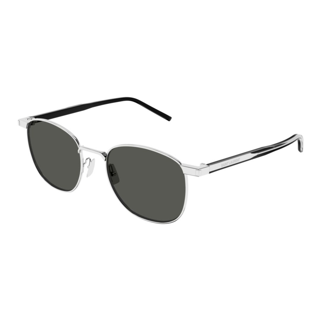 Saint Laurent Sl 747-002 Silver-crystal-grey