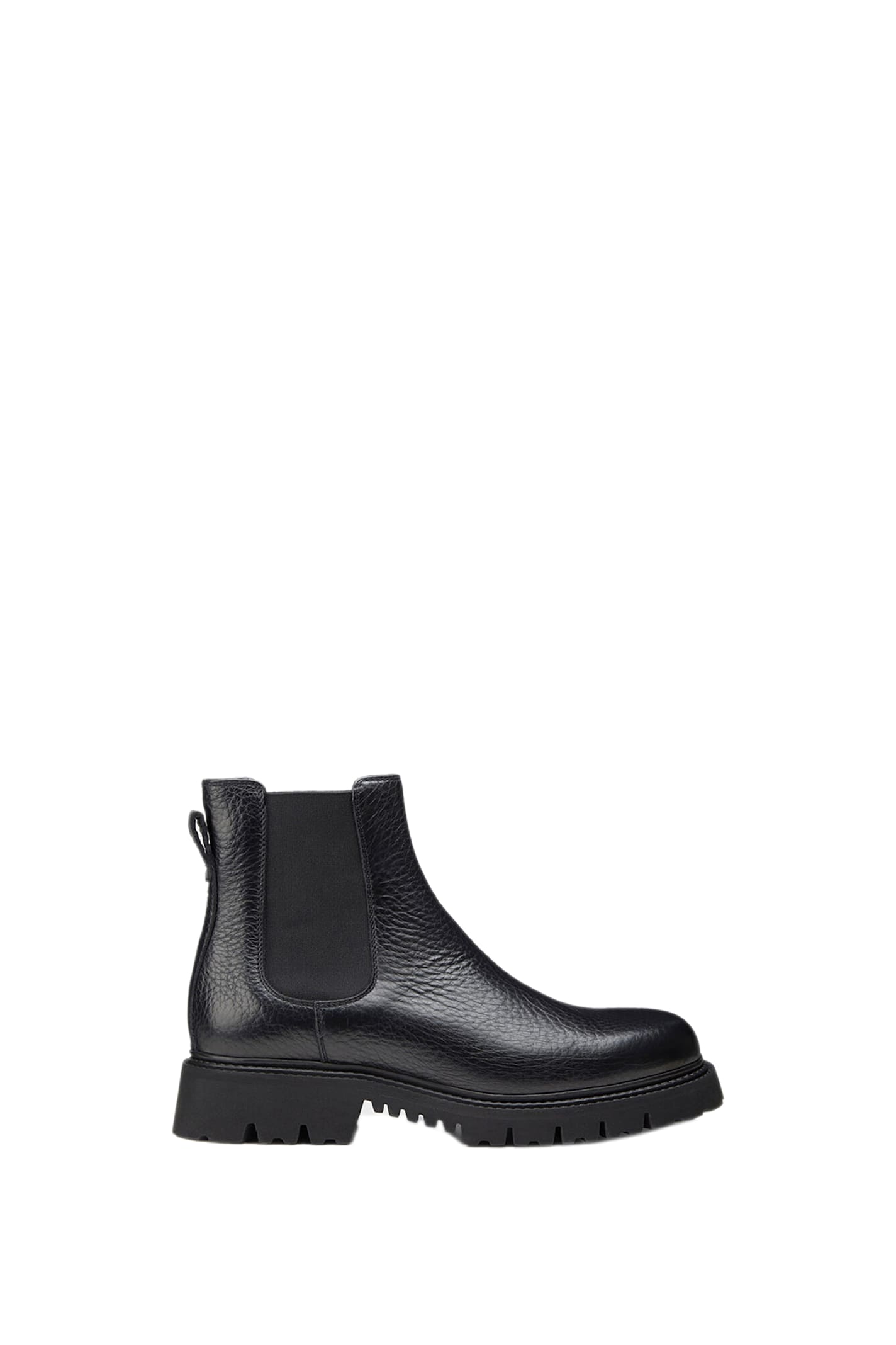 Shop Doucal's Beatles Boots In Black