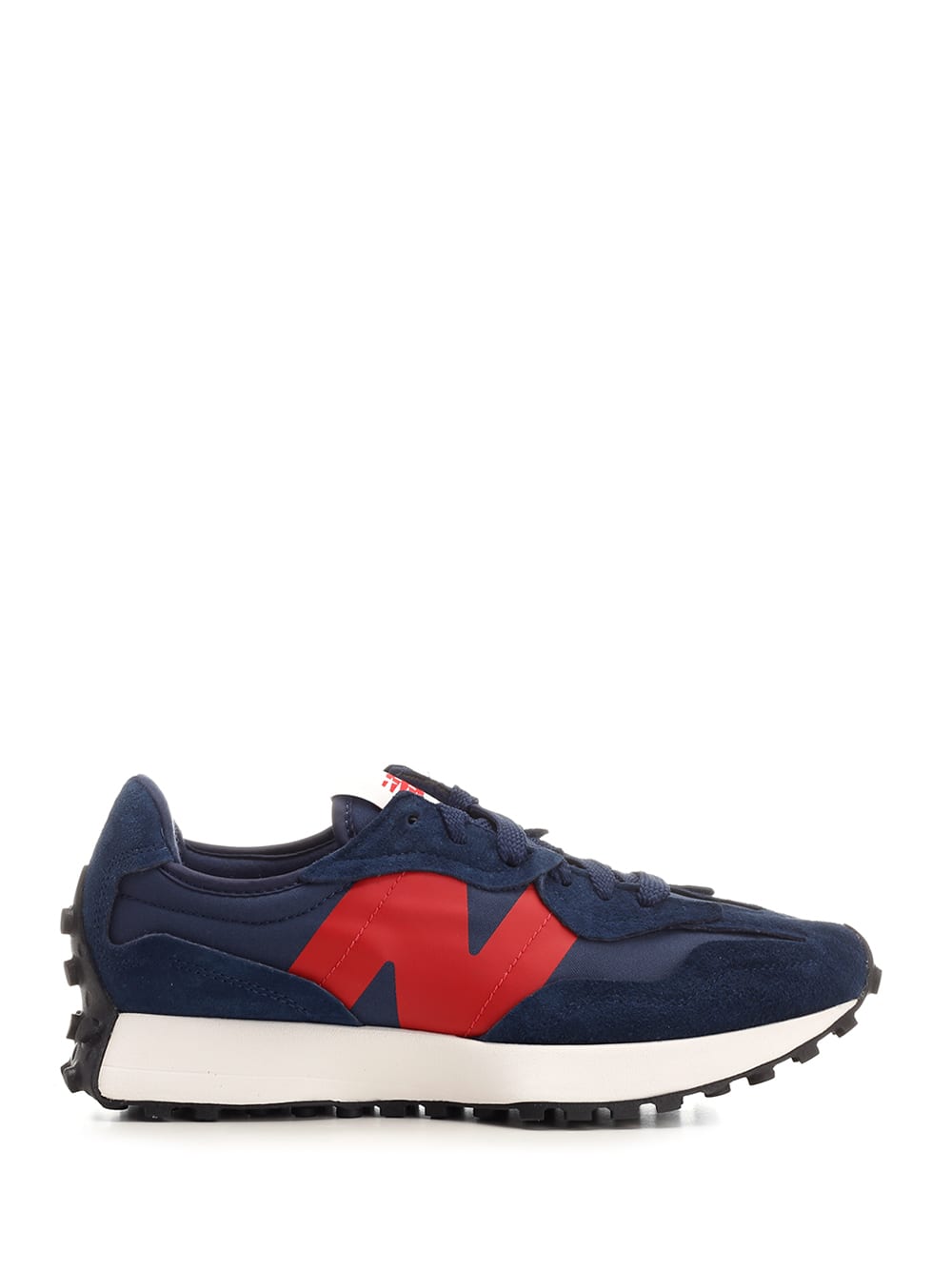 NEW BALANCE BLUE/RED 327 SNEAKERS