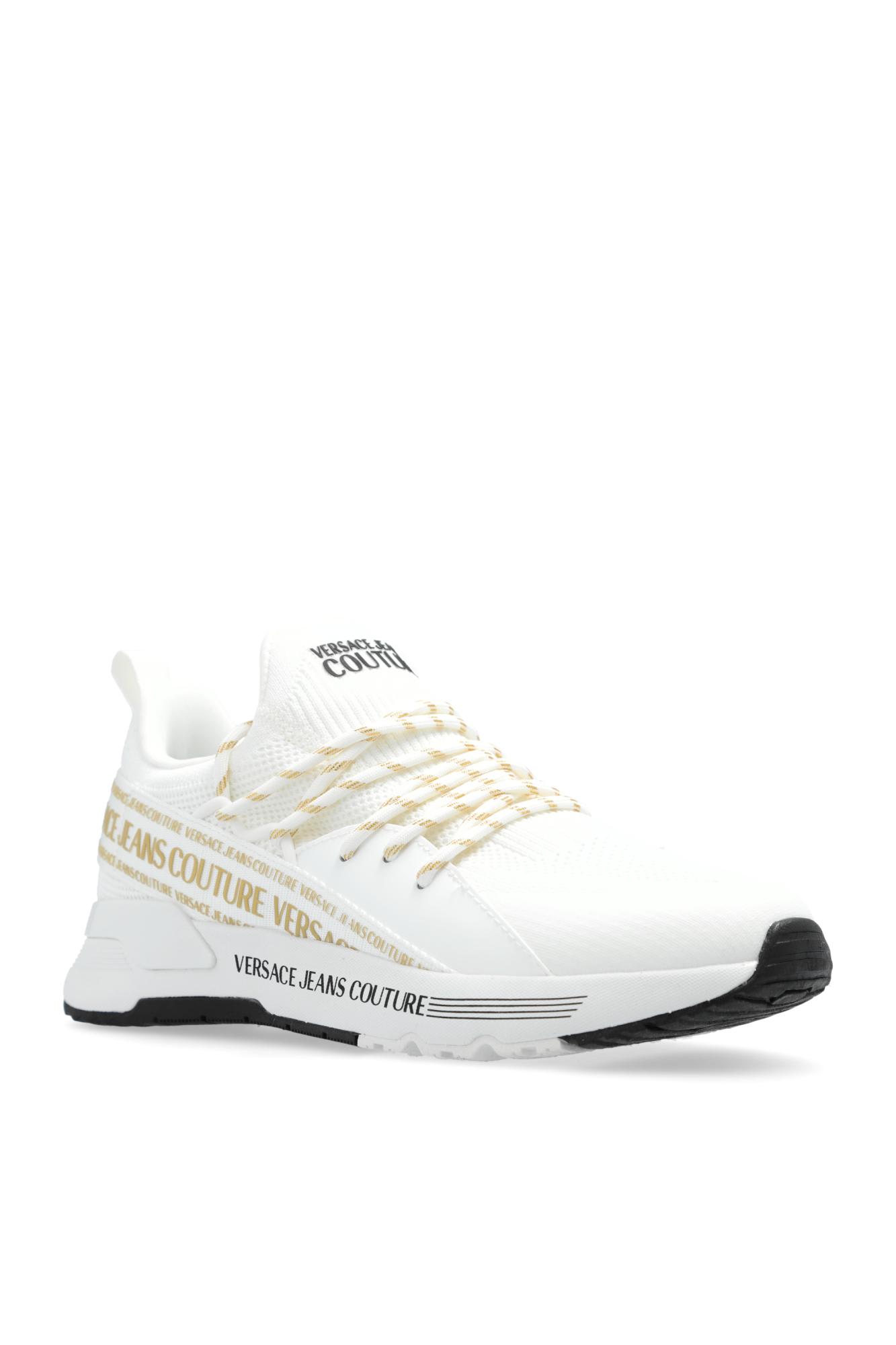 VERSACE JEANS COUTURE SPORTS SHOES WITH LOGO 