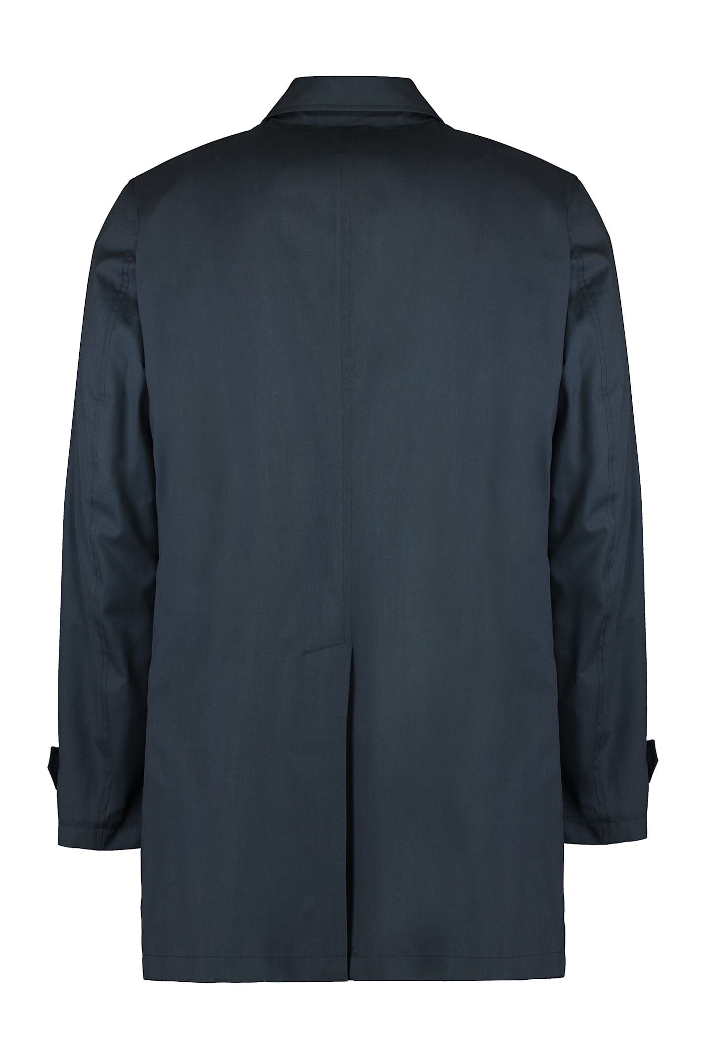 Moorer Vittor Techno Fabric Jacket In Blue